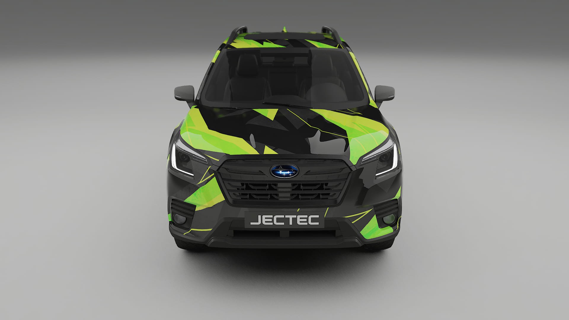 Subaru Forester V SK facelift LCI NINJA TURTLES – Ontworpen Wrap PPF Kit van Printbaar Polyurethaanfolie