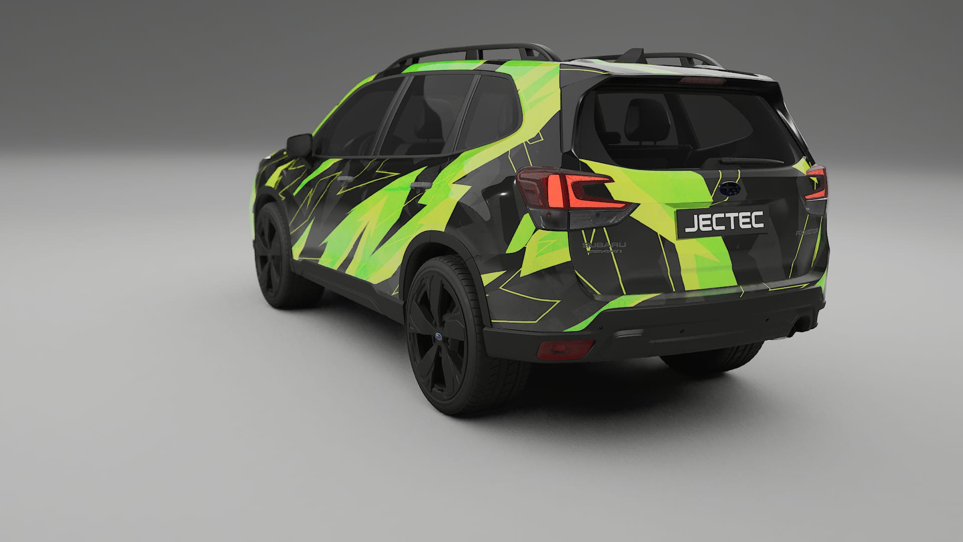 Subaru Forester V SK prefacelift pre-LCI NINJA TURTLES – Ontworpen Wrap PPF Kit van Printbaar Polyurethaanfolie