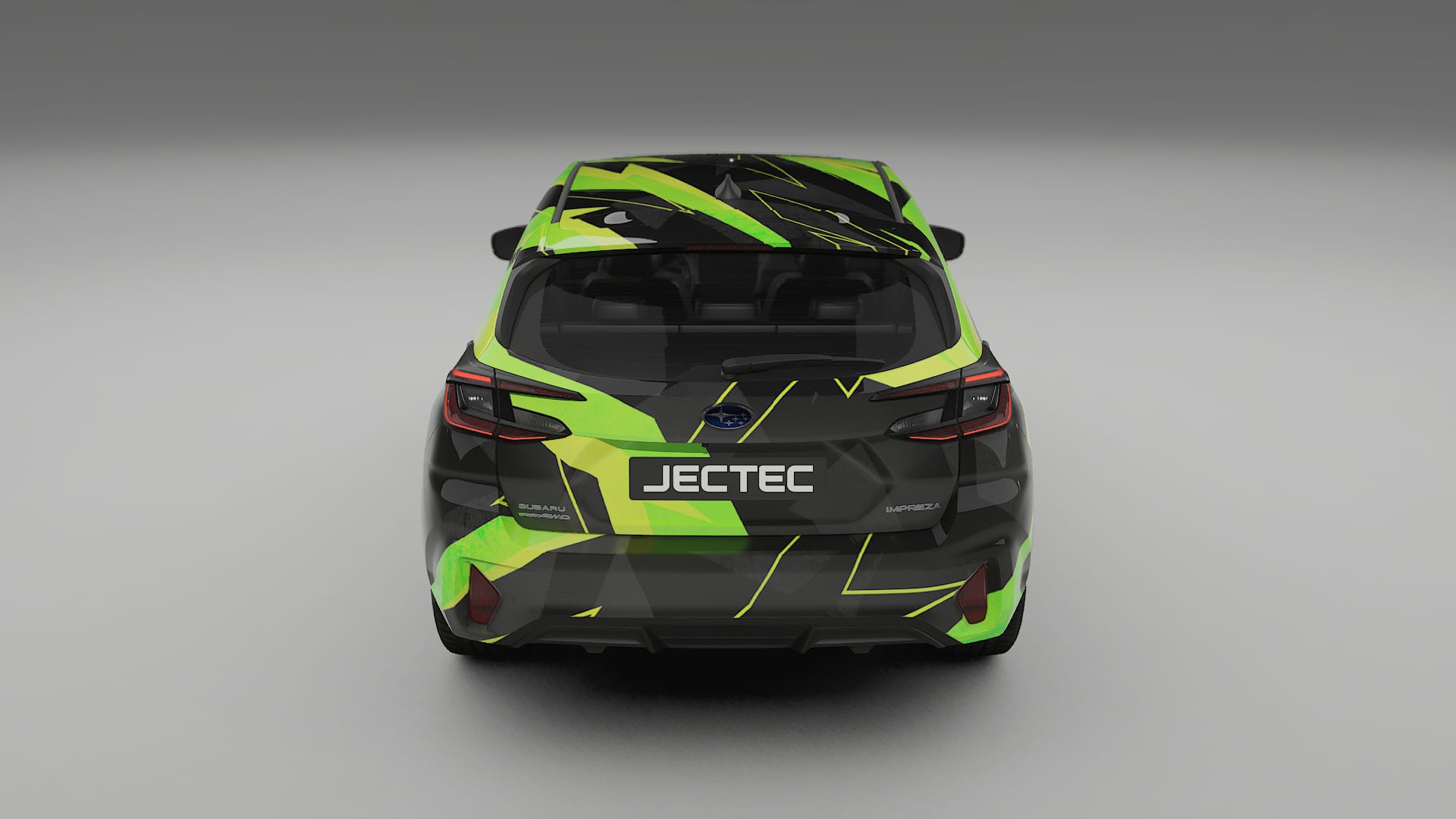 Subaru Impreza GU NINJA TURTLES – Ontworpen Wrap PPF Kit van Printbaar Polyurethaanfolie