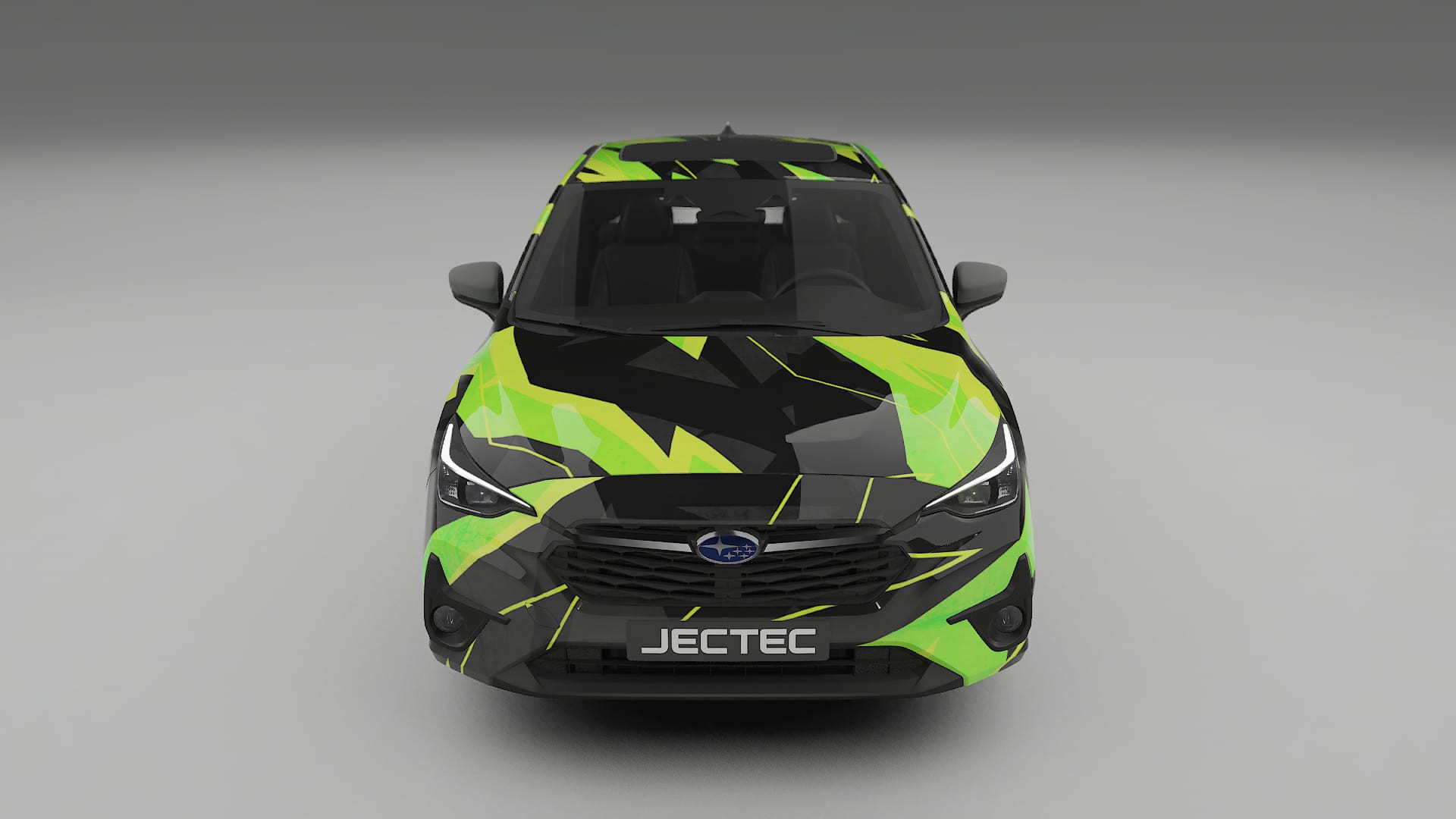 Subaru Impreza GU NINJA TURTLES – Ontworpen Wrap PPF Kit van Printbaar Polyurethaanfolie