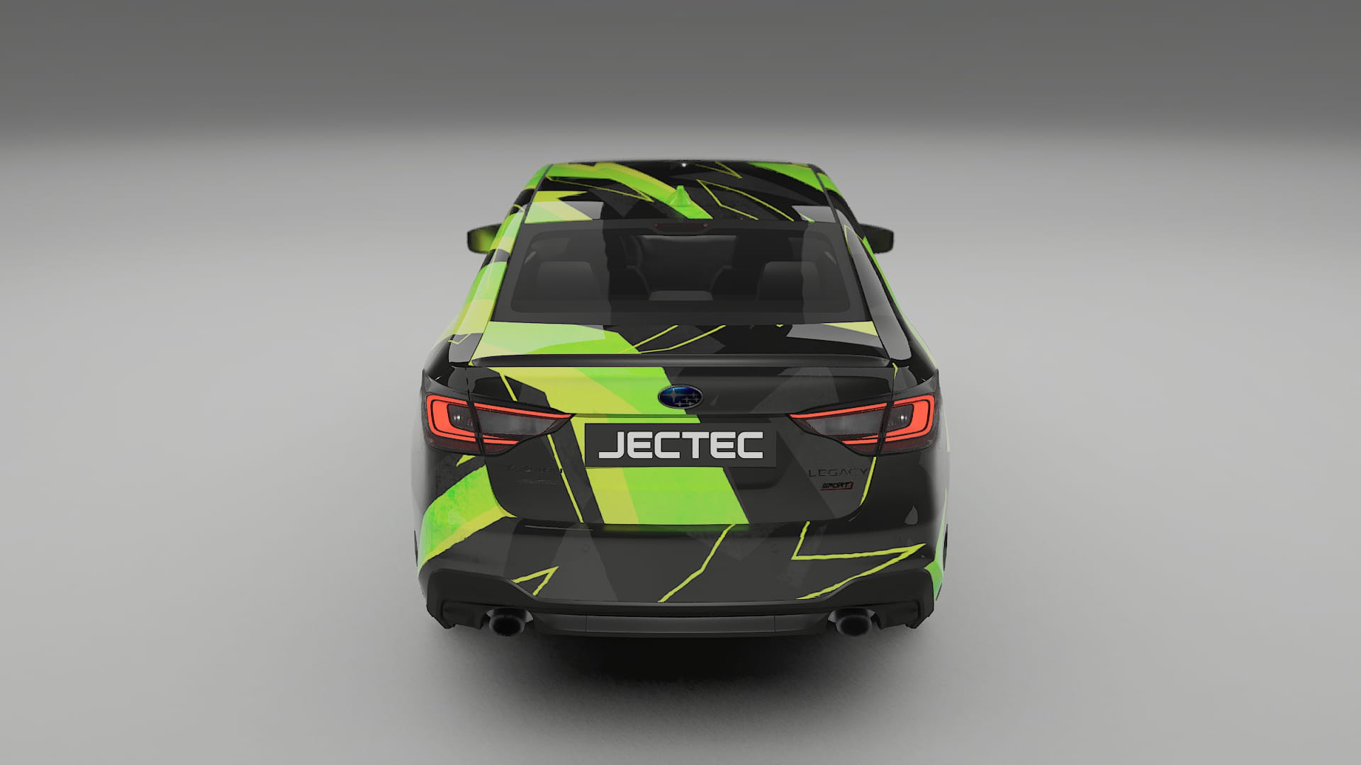 Subaru Legacy BW NINJA TURTLES – Ontworpen Wrap PPF Kit van Printbaar Polyurethaanfolie