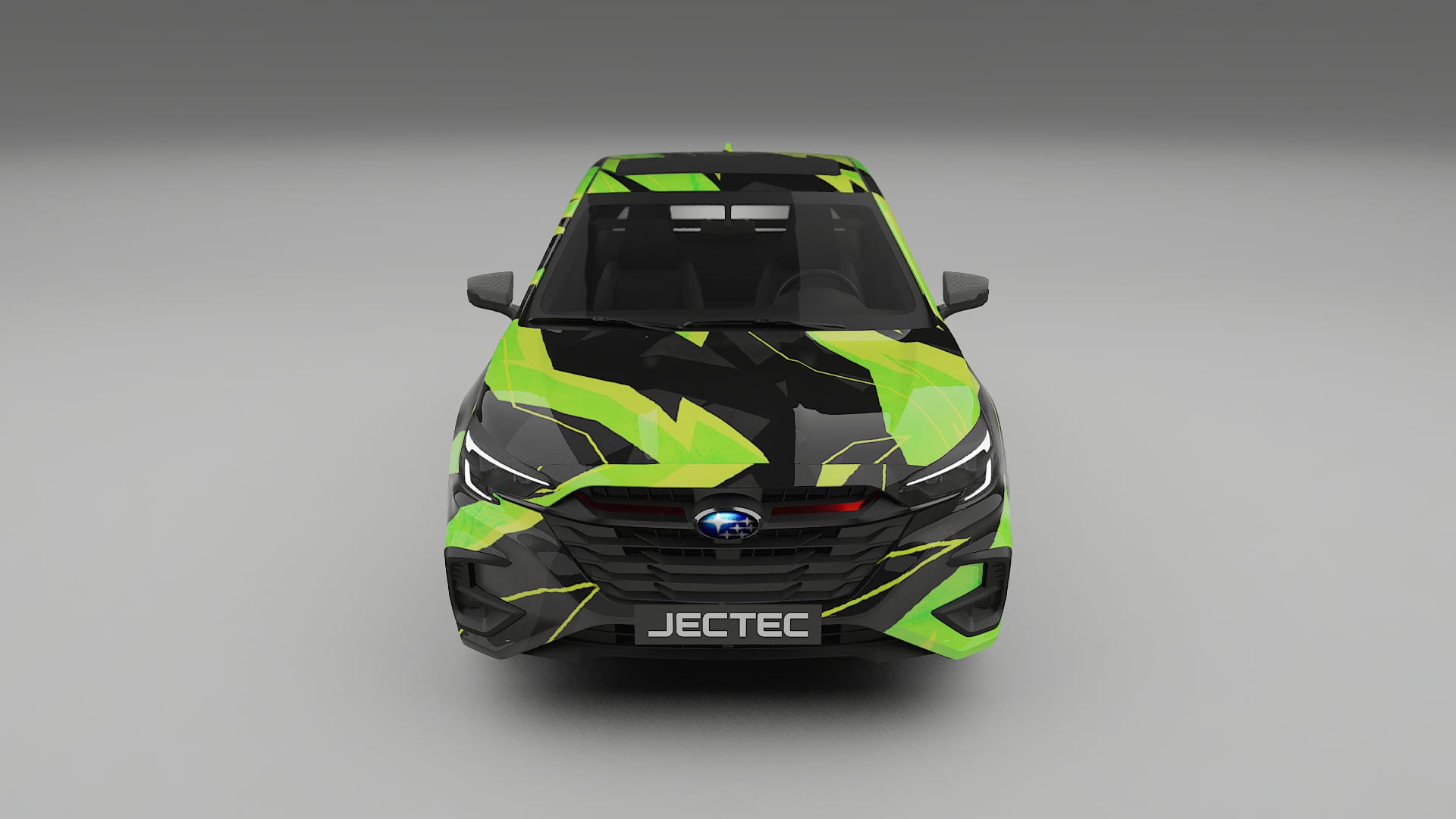 Subaru Legacy BW NINJA TURTLES – Ontworpen Wrap PPF Kit van Printbaar Polyurethaanfolie