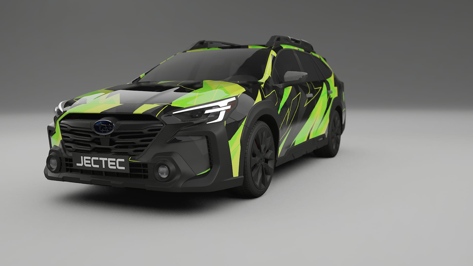 Subaru Outback VI BS facelift LCI NINJA TURTLES – Ontworpen Wrap PPF Kit van Printbaar Polyurethaanfolie