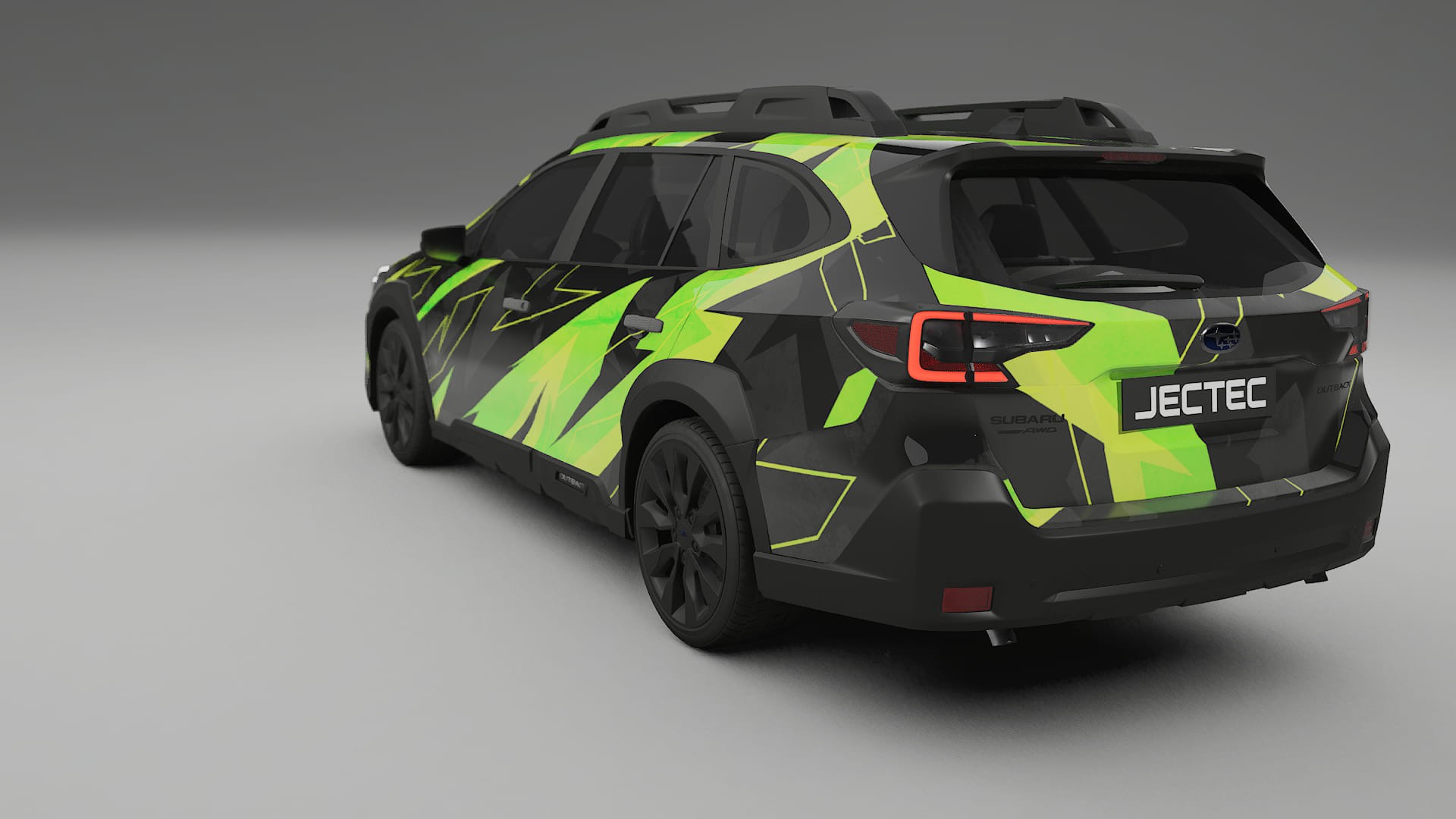 Subaru Outback VI BS facelift LCI NINJA TURTLES – Ontworpen Wrap PPF Kit van Printbaar Polyurethaanfolie