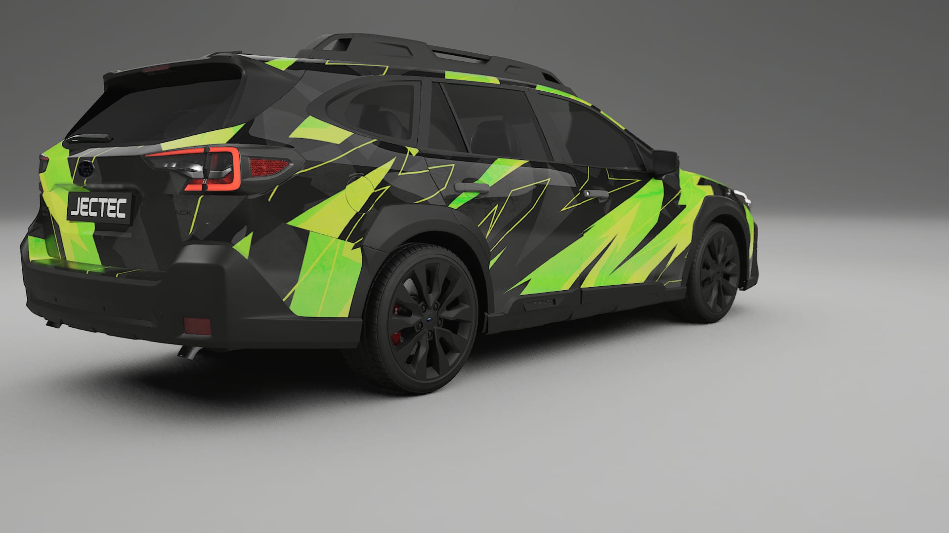 Subaru Outback VI BS facelift LCI NINJA TURTLES – Ontworpen Wrap PPF Kit van Printbaar Polyurethaanfolie