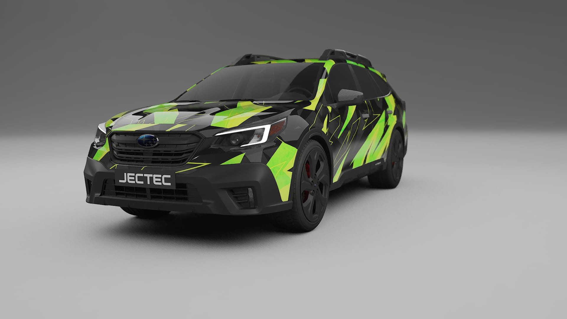 Subaru Outback VI BS prefacelift pre-LCI NINJA TURTLES – Ontworpen Wrap PPF Kit van Printbaar Polyurethaanfolie