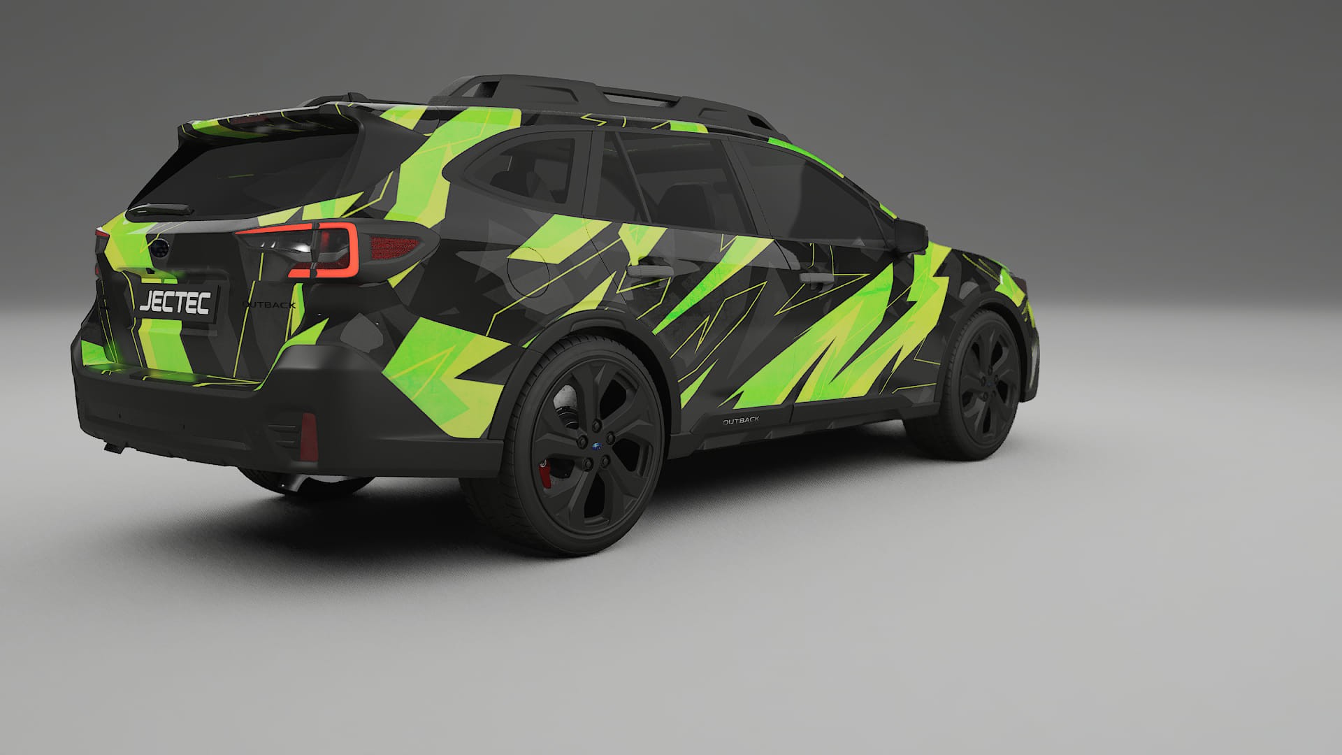 Subaru Outback VI BS prefacelift pre-LCI NINJA TURTLES – Ontworpen Wrap PPF Kit van Printbaar Polyurethaanfolie