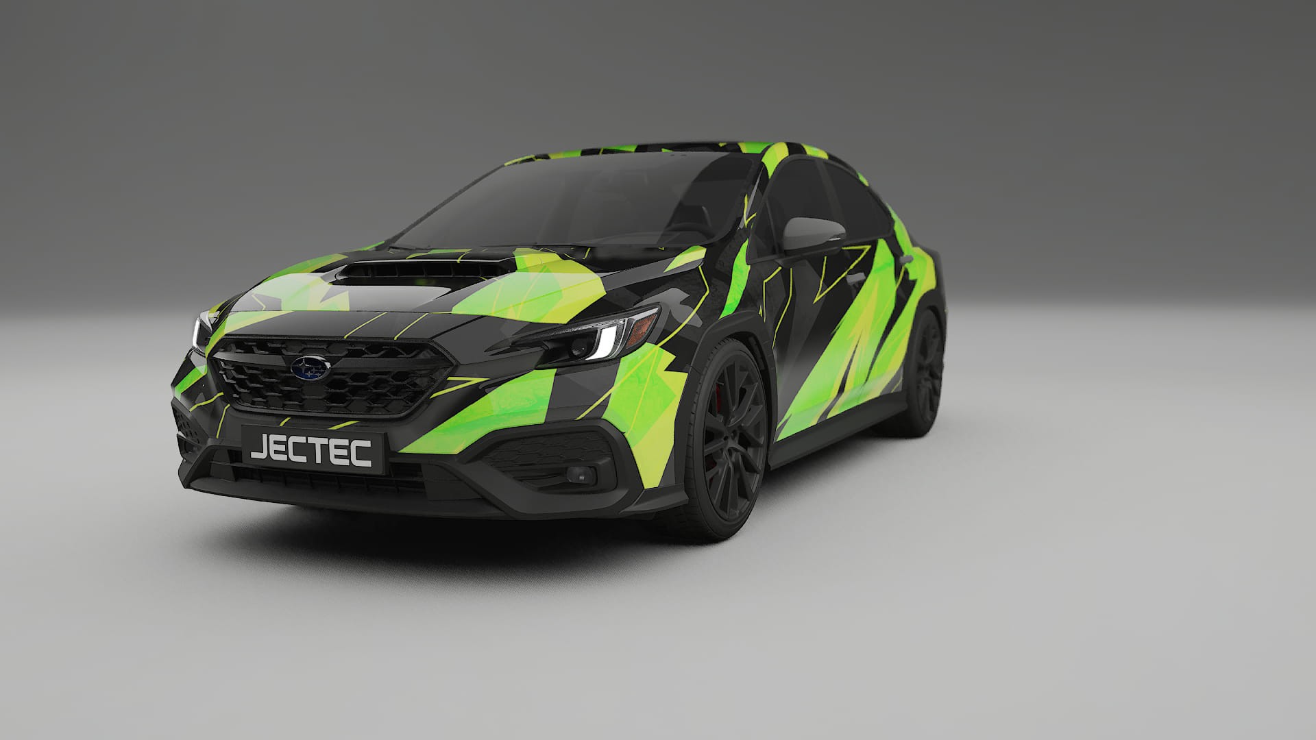 Subaru WRX VB NINJA TURTLES – Ontworpen Wrap PPF Kit van Printbaar Polyurethaanfolie