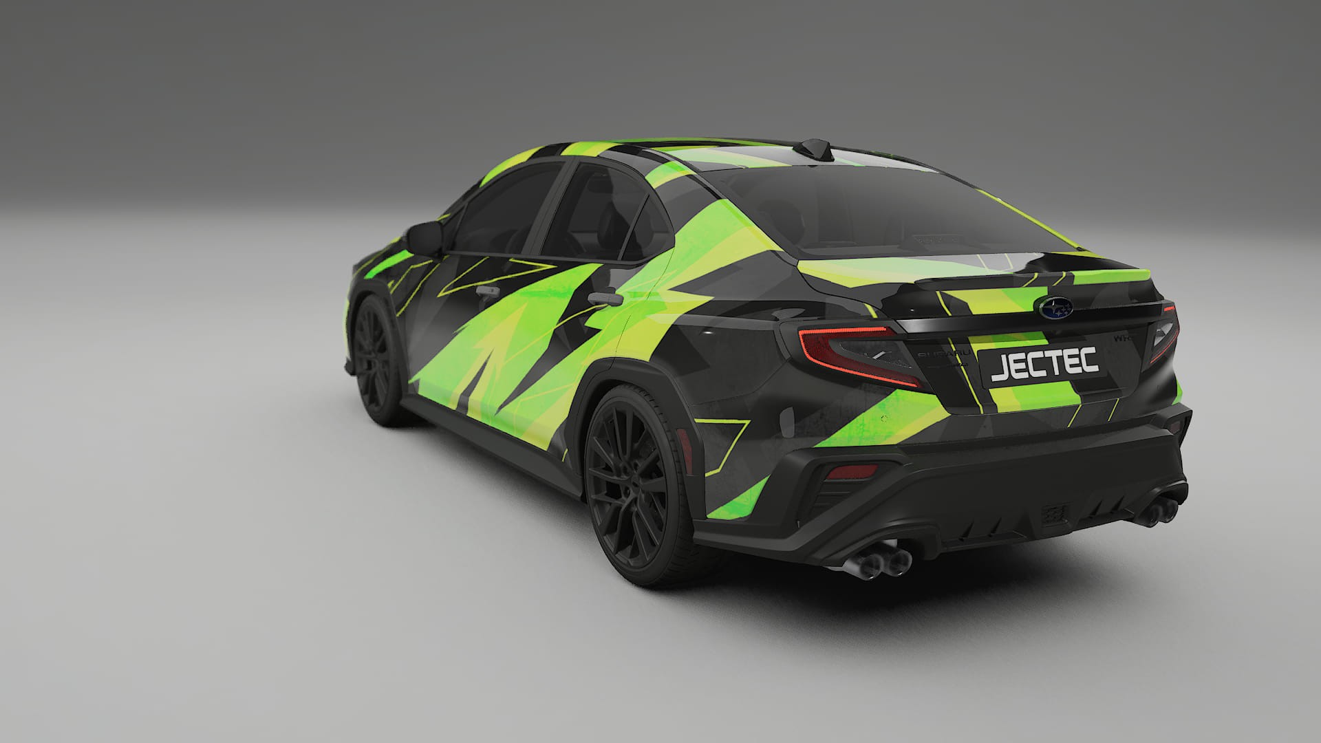 Subaru WRX VB NINJA TURTLES – Ontworpen Wrap PPF Kit van Printbaar Polyurethaanfolie