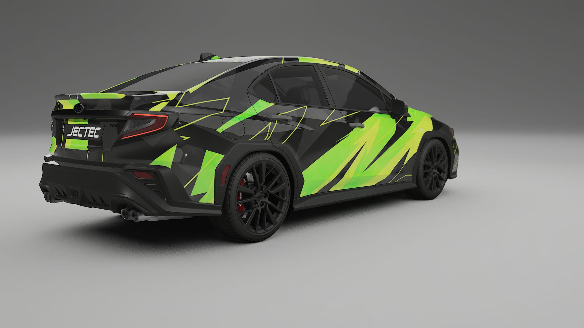 Subaru WRX VB NINJA TURTLES – Ontworpen Wrap PPF Kit van Printbaar Polyurethaanfolie