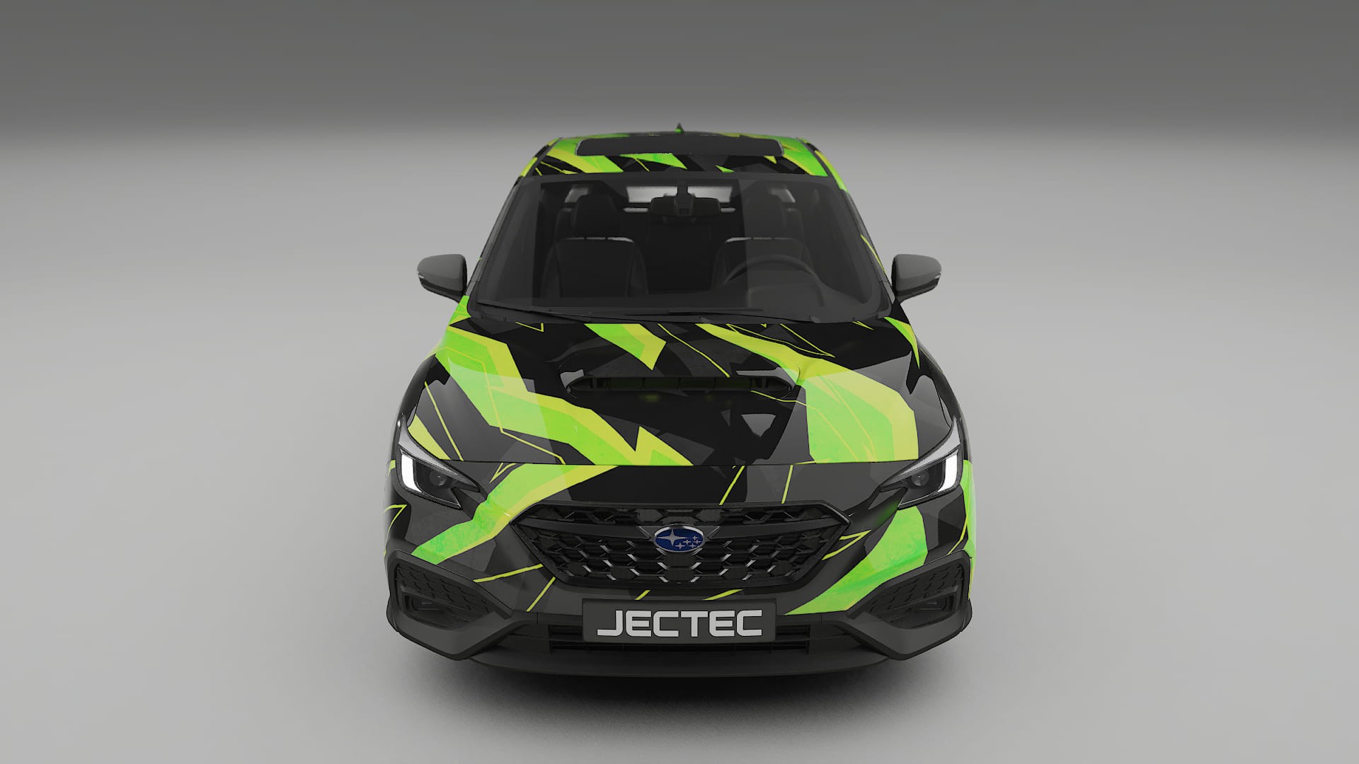 Subaru WRX VB NINJA TURTLES – Ontworpen Wrap PPF Kit van Printbaar Polyurethaanfolie
