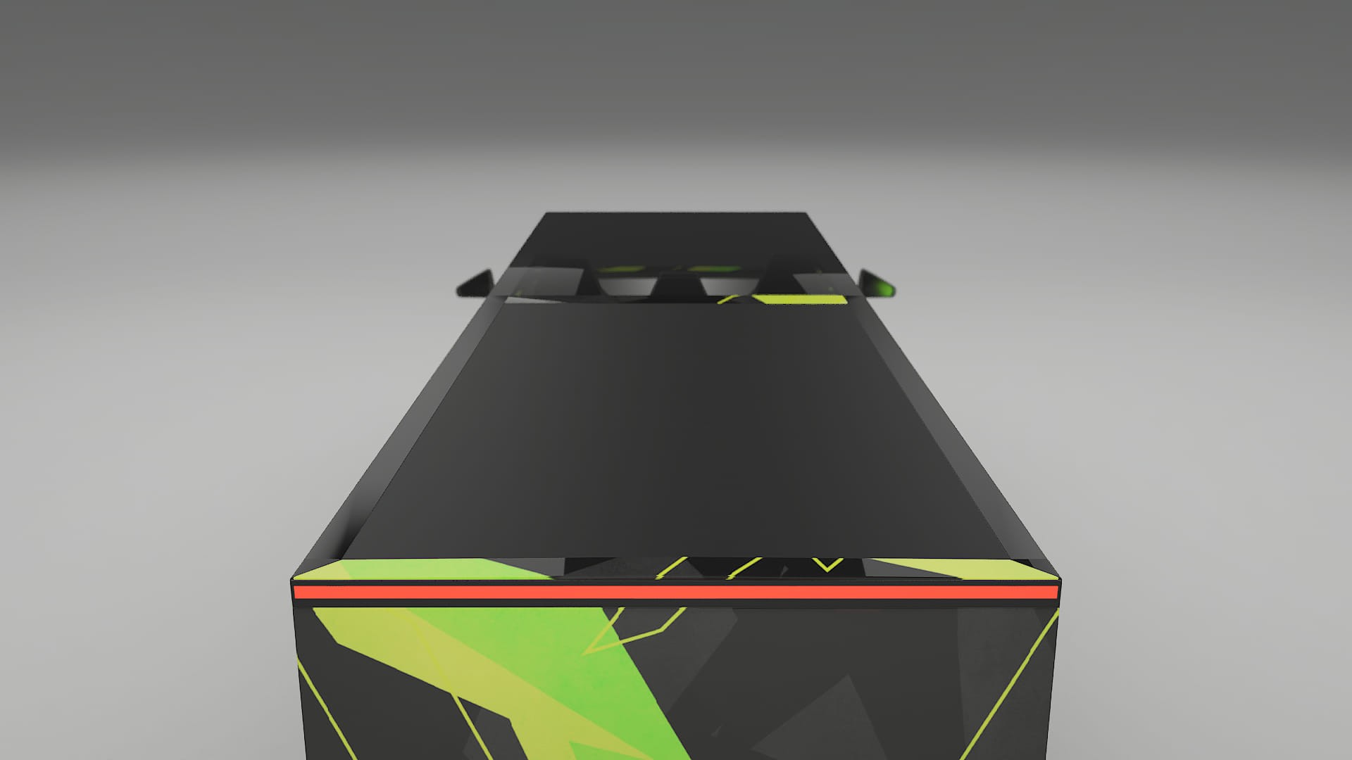 Tesla Cybertruck NINJA TURTLES – Ontworpen Wrap PPF Kit van Printbaar Polyurethaanfolie