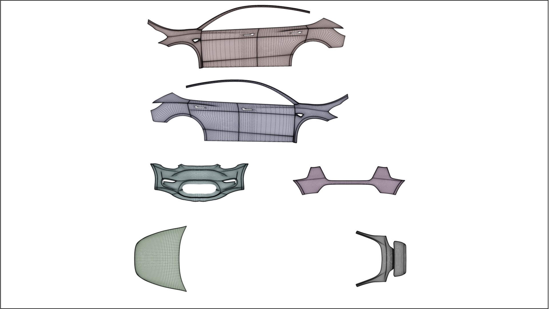 Tesla Model Y NINJA TURTLES – Ontworpen Wrap PPF Kit van Printbaar Polyurethaanfolie