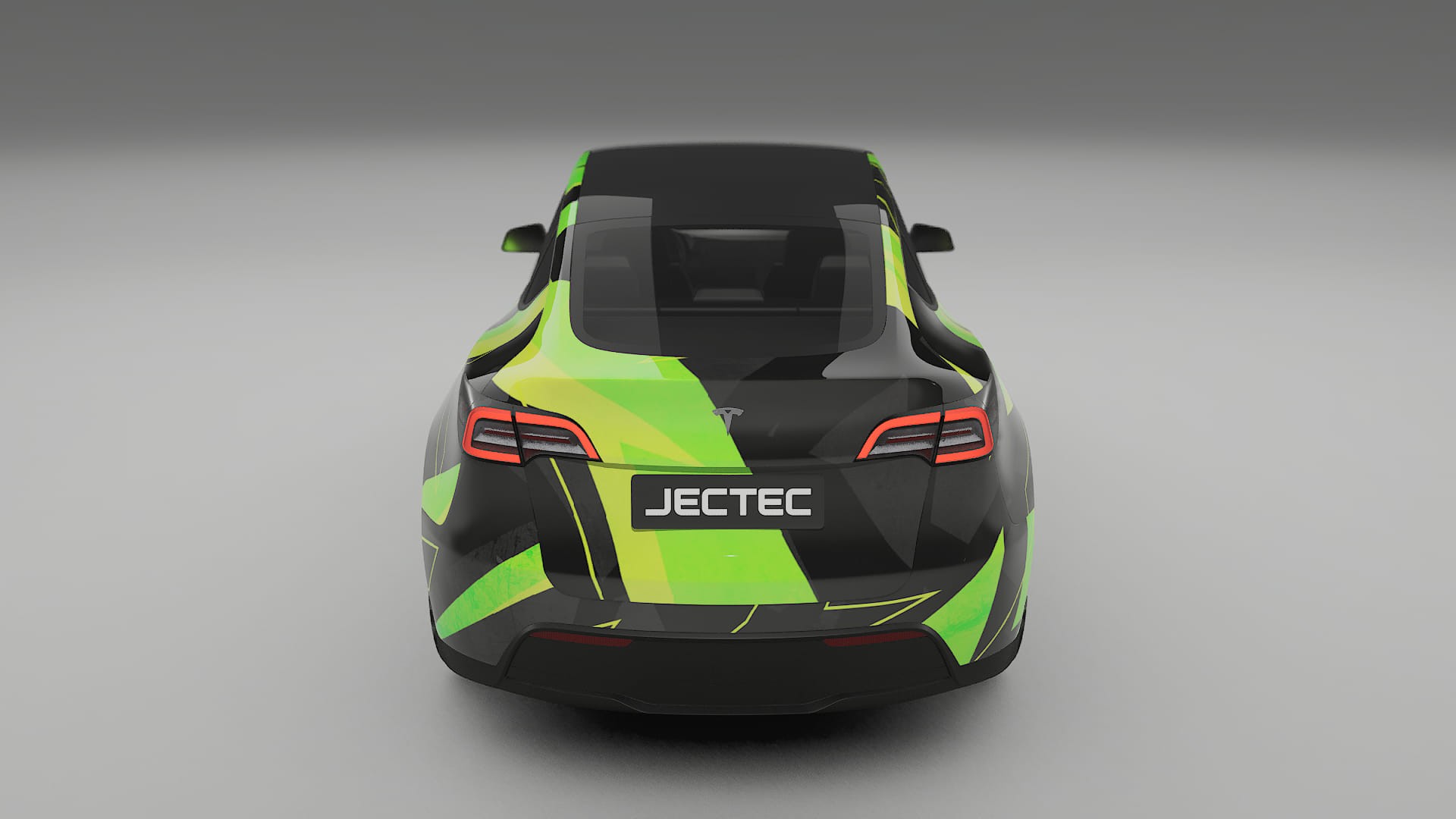 Tesla Model Y NINJA TURTLES – Ontworpen Wrap PPF Kit van Printbaar Polyurethaanfolie