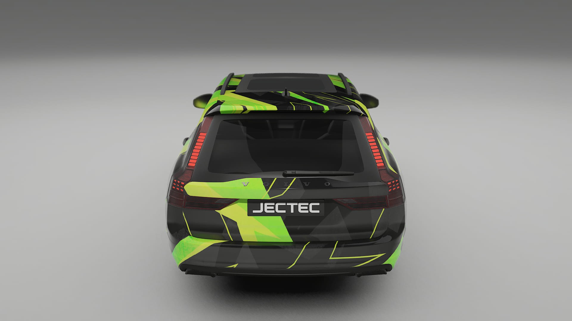 Volvo V90 P5 NINJA TURTLES – Ontworpen Wrap PPF Kit van Printbaar Polyurethaanfolie