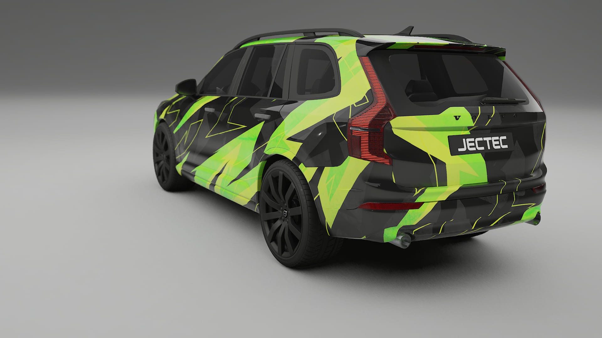 Volvo XC90 SPA NINJA TURTLES – Ontworpen Wrap PPF Kit van Printbaar Polyurethaanfolie