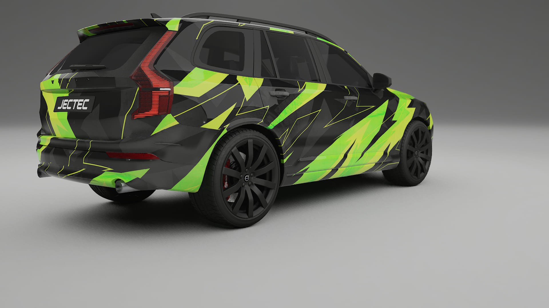 Volvo XC90 SPA NINJA TURTLES – Ontworpen Wrap PPF Kit van Printbaar Polyurethaanfolie