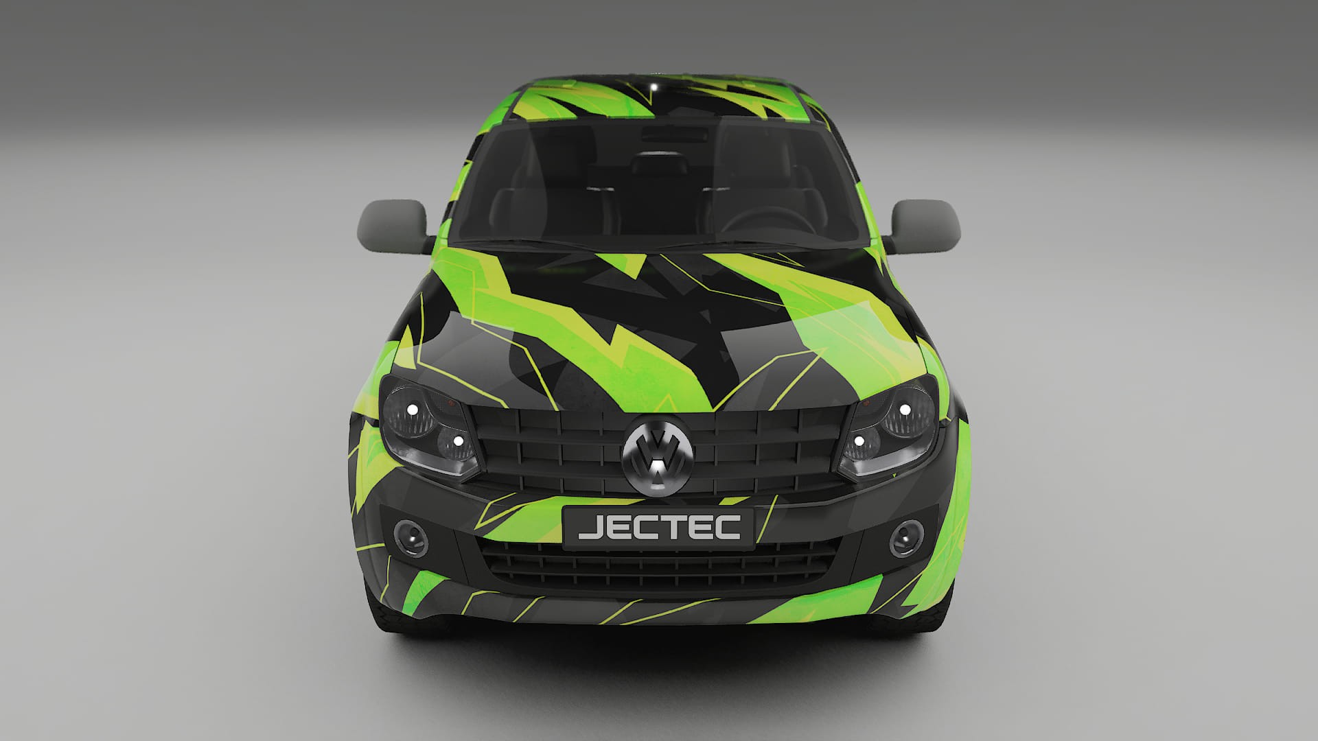 VW Amarok 2H NINJA TURTLES – Ontworpen Wrap PPF Kit van Printbaar Polyurethaanfolie