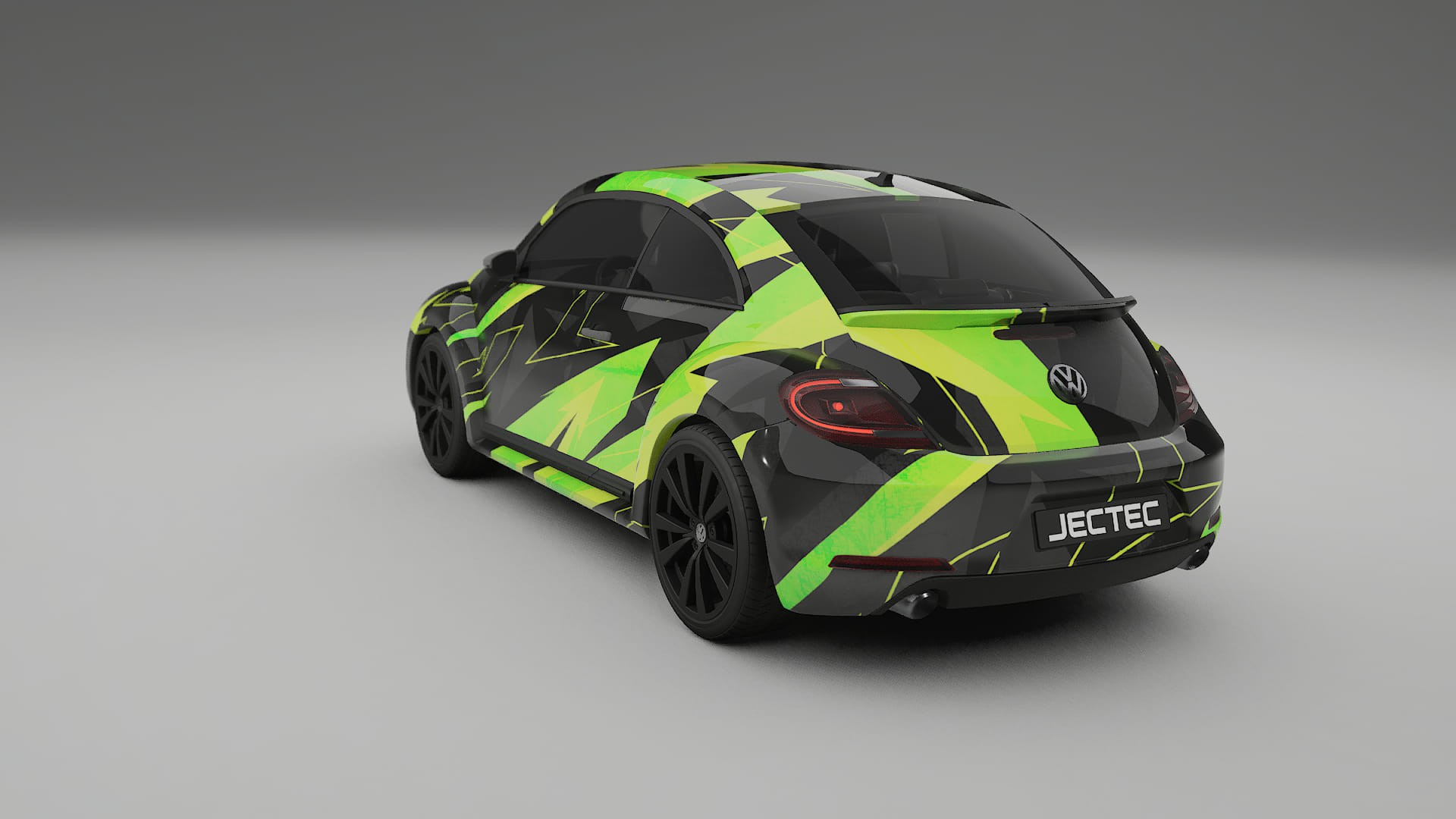 VW Beetle A5 prefacelift pre-LCI NINJA TURTLES – Ontworpen Wrap PPF Kit van Printbaar Polyurethaanfolie