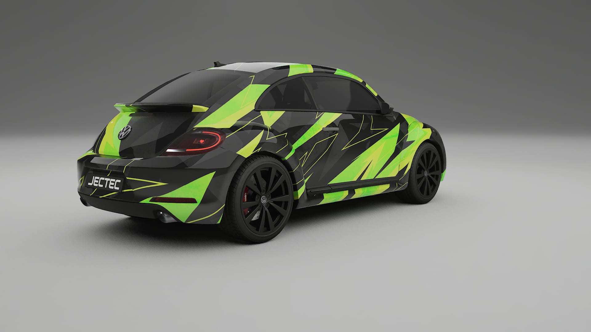VW Beetle A5 prefacelift pre-LCI NINJA TURTLES – Ontworpen Wrap PPF Kit van Printbaar Polyurethaanfolie