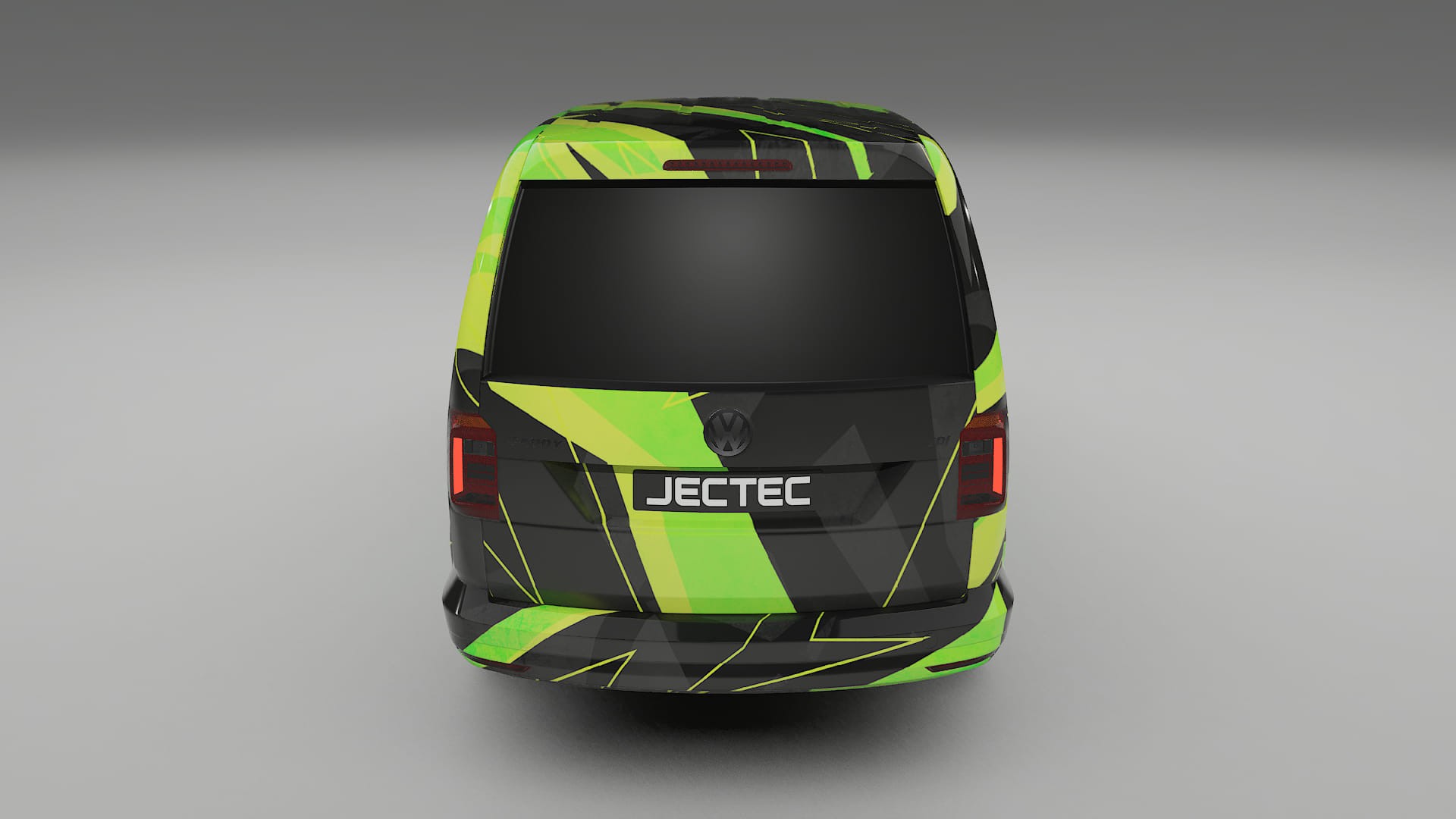 VW Caddy Maxi SB NINJA TURTLES – Ontworpen Wrap PPF Kit van Printbaar Polyurethaanfolie