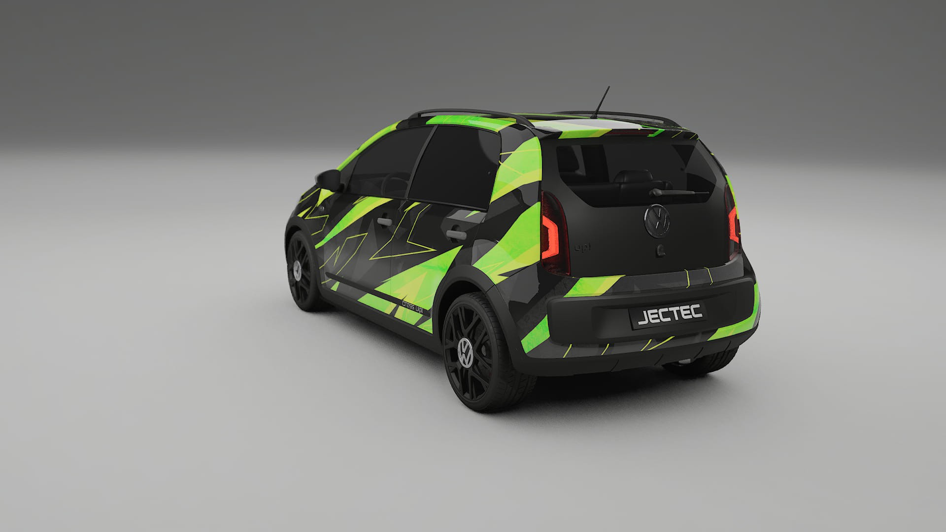VW Cross Up NINJA TURTLES – Ontworpen Wrap PPF Kit van Printbaar Polyurethaanfolie
