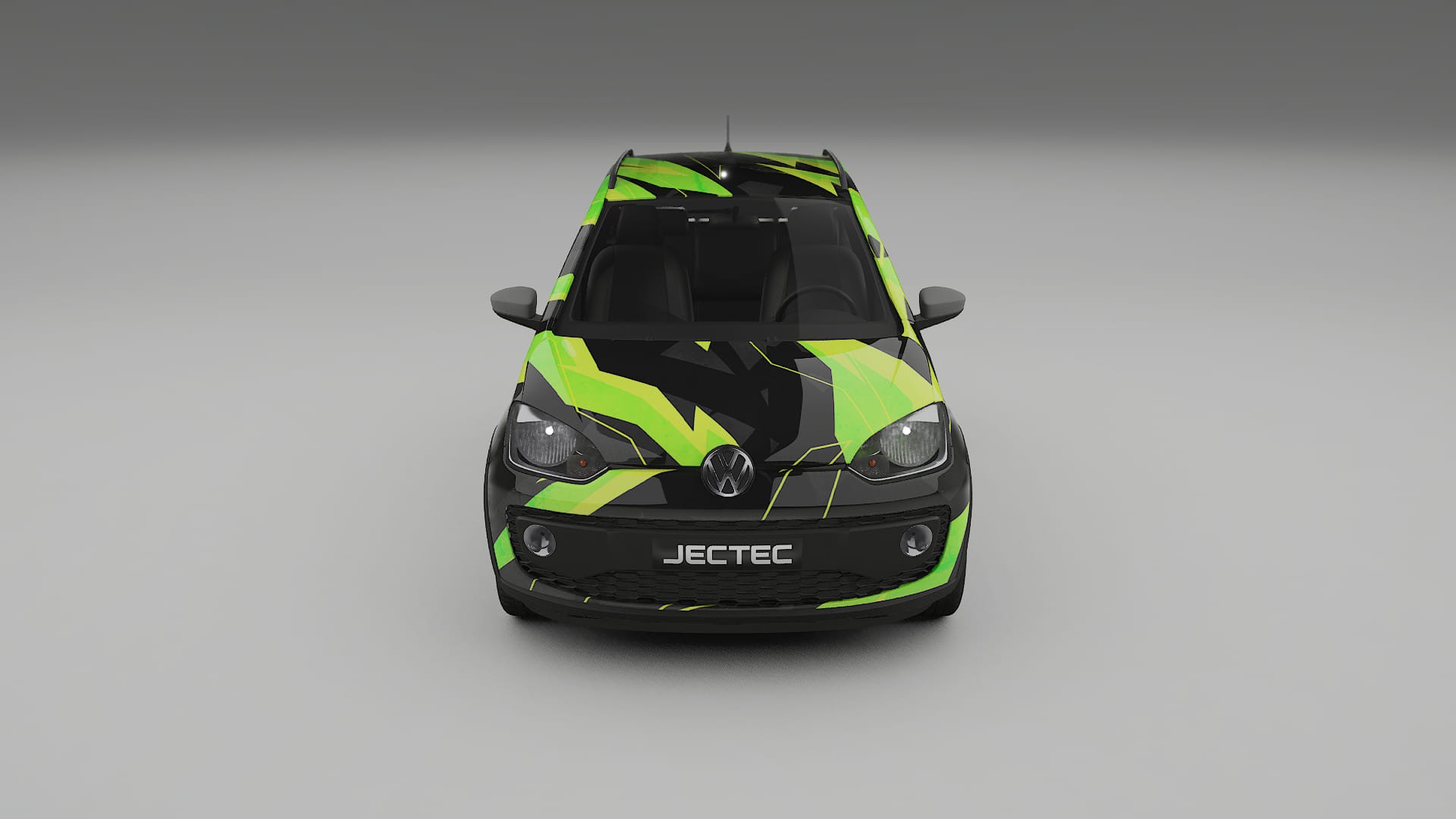 VW Cross Up NINJA TURTLES – Ontworpen Wrap PPF Kit van Printbaar Polyurethaanfolie