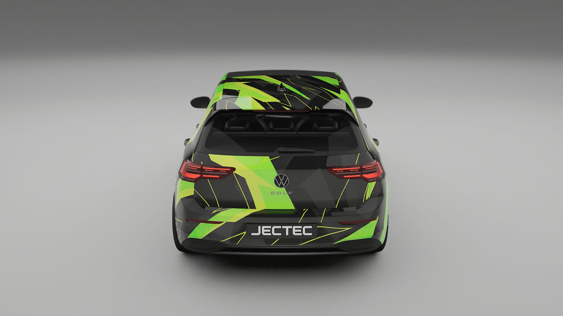 VW Golf Mk8 NINJA TURTLES – Ontworpen Wrap PPF Kit van Printbaar Polyurethaanfolie