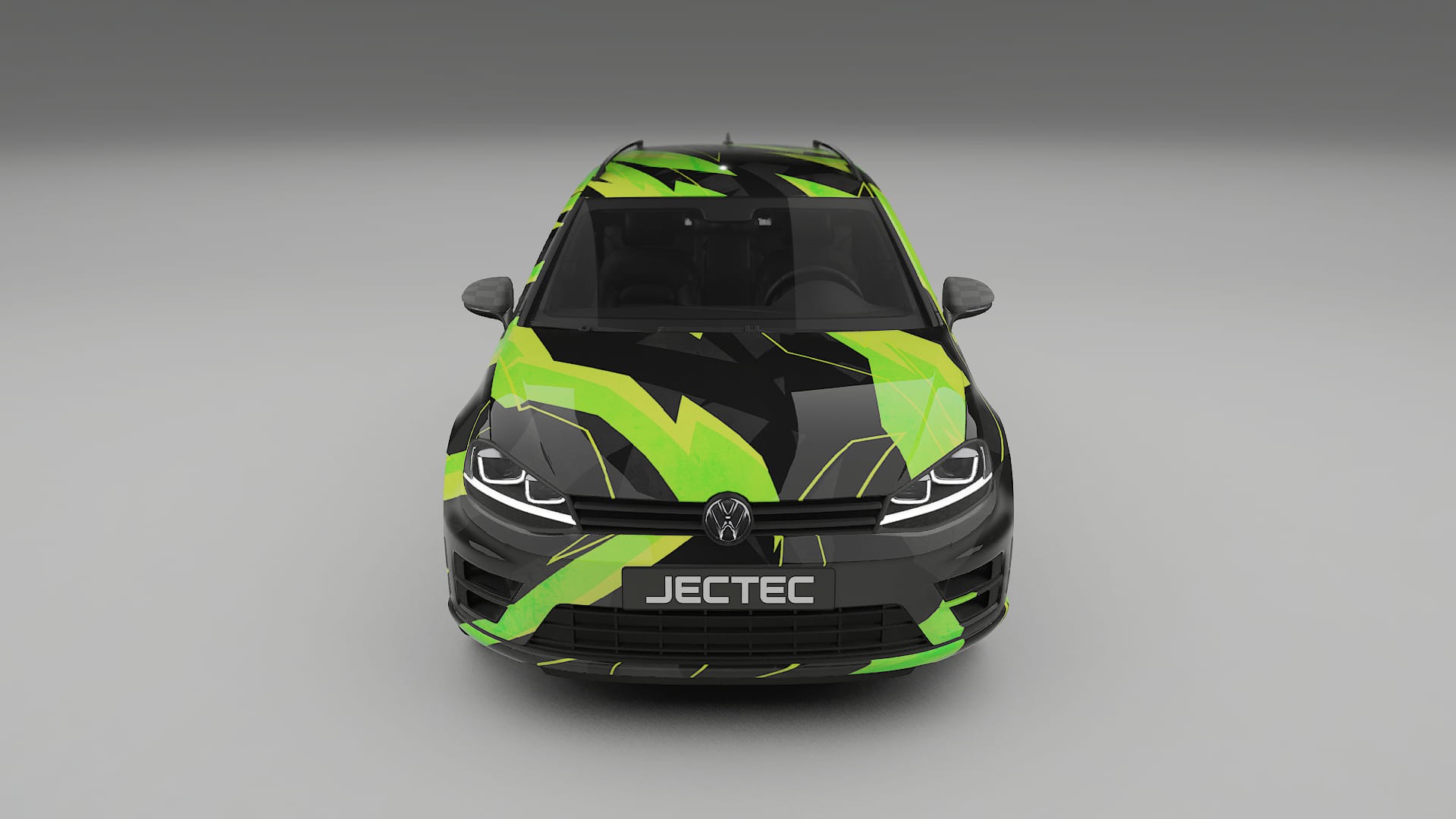 VW Golf Variant Mk7 NINJA TURTLES – Ontworpen Wrap PPF Kit van Printbaar Polyurethaanfolie