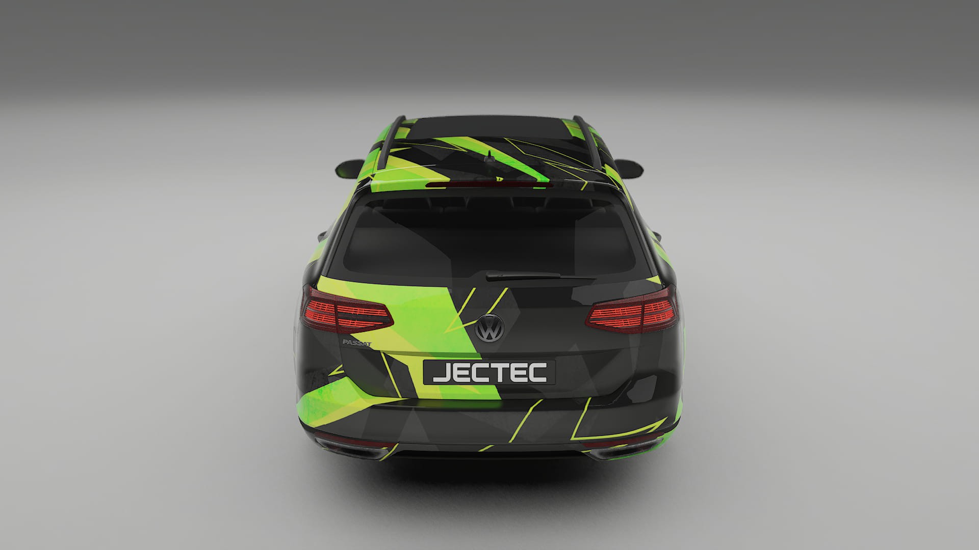 VW Passat VariantR B8 NINJA TURTLES – Ontworpen Wrap PPF Kit van Printbaar Polyurethaanfolie