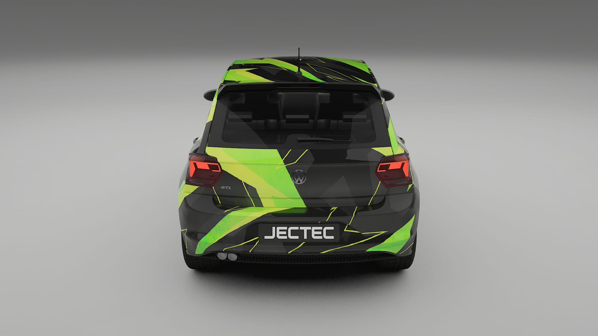 VW Polo GTI VI NINJA TURTLES – Ontworpen Wrap PPF Kit van Printbaar Polyurethaanfolie