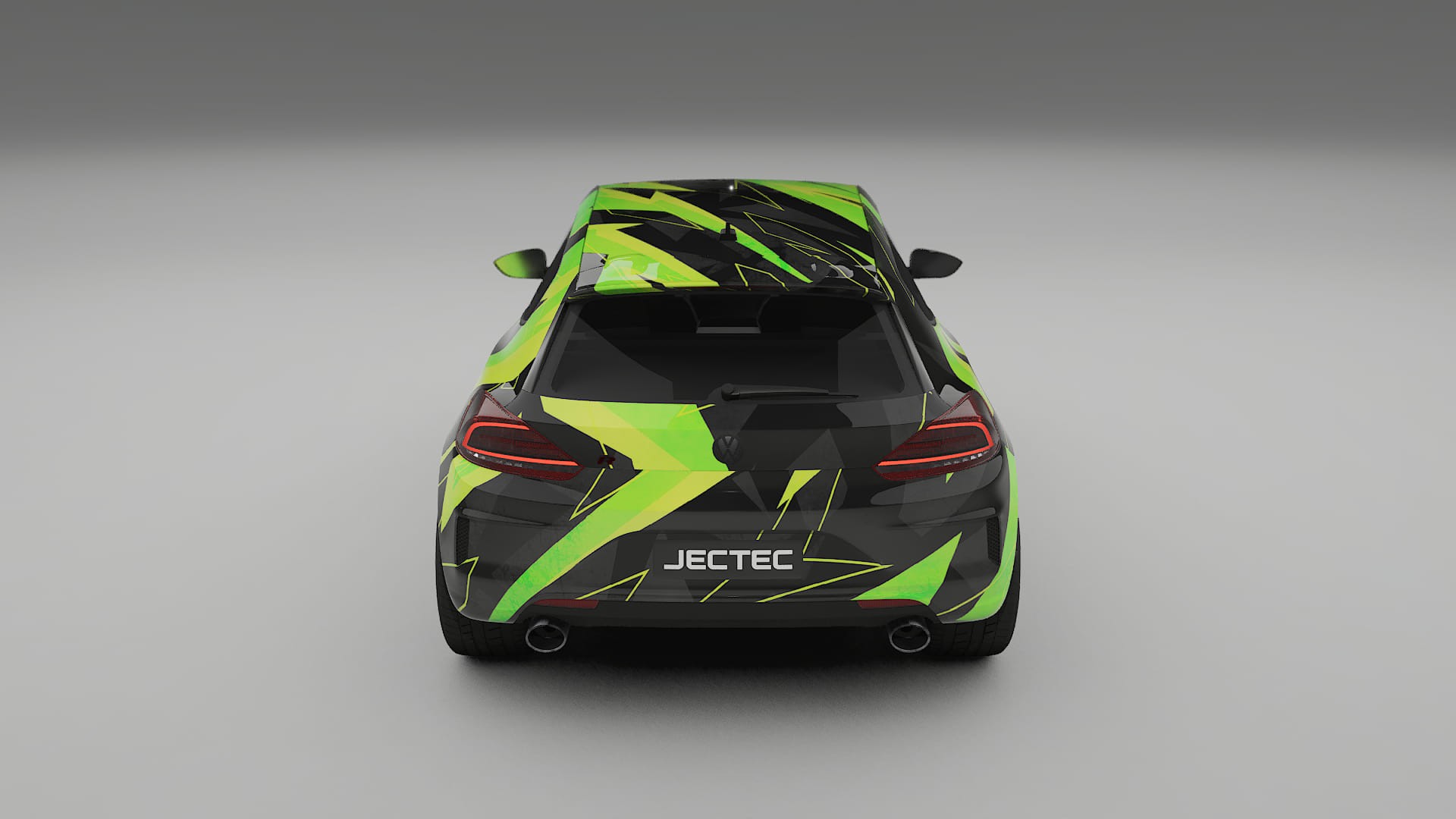 VW Scirocco R III NINJA TURTLES – Ontworpen Wrap PPF Kit van Printbaar Polyurethaanfolie
