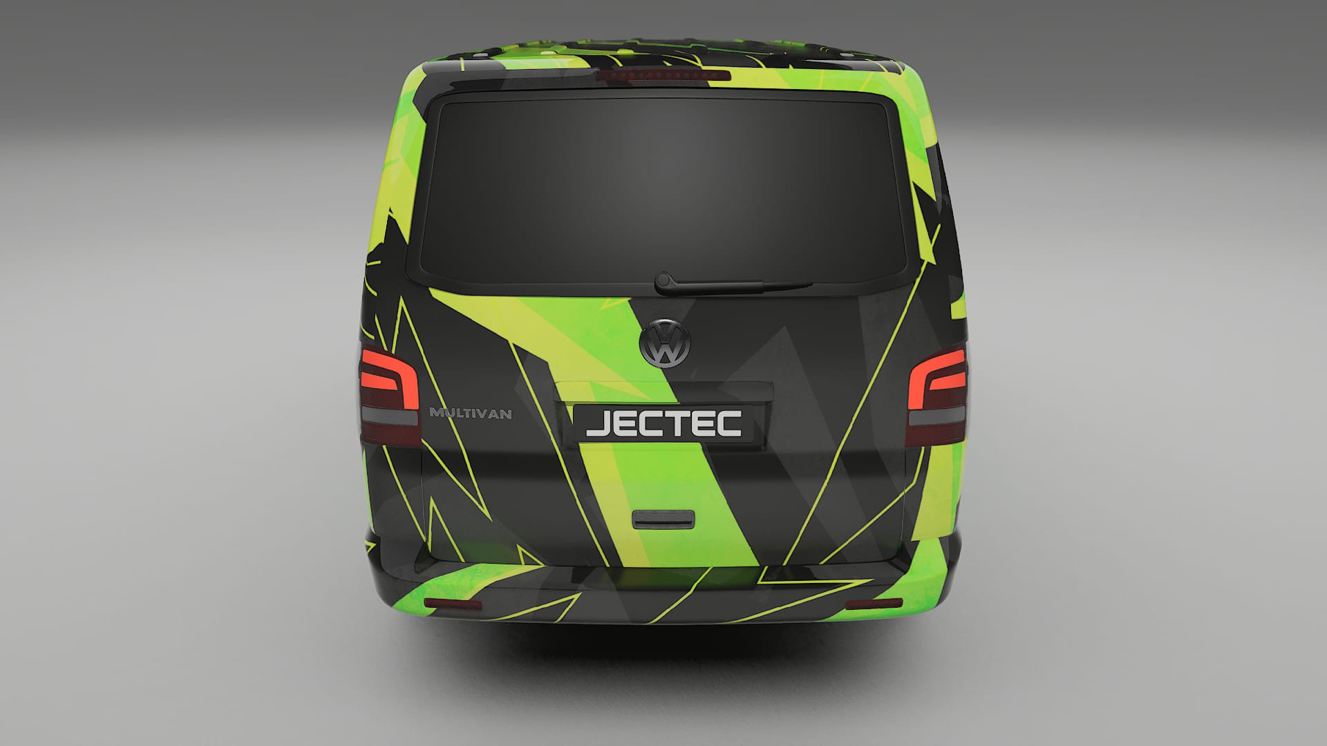 VW Transporter T5 Caravelle NINJA TURTLES – Ontworpen Wrap PPF Kit van Printbaar Polyurethaanfolie