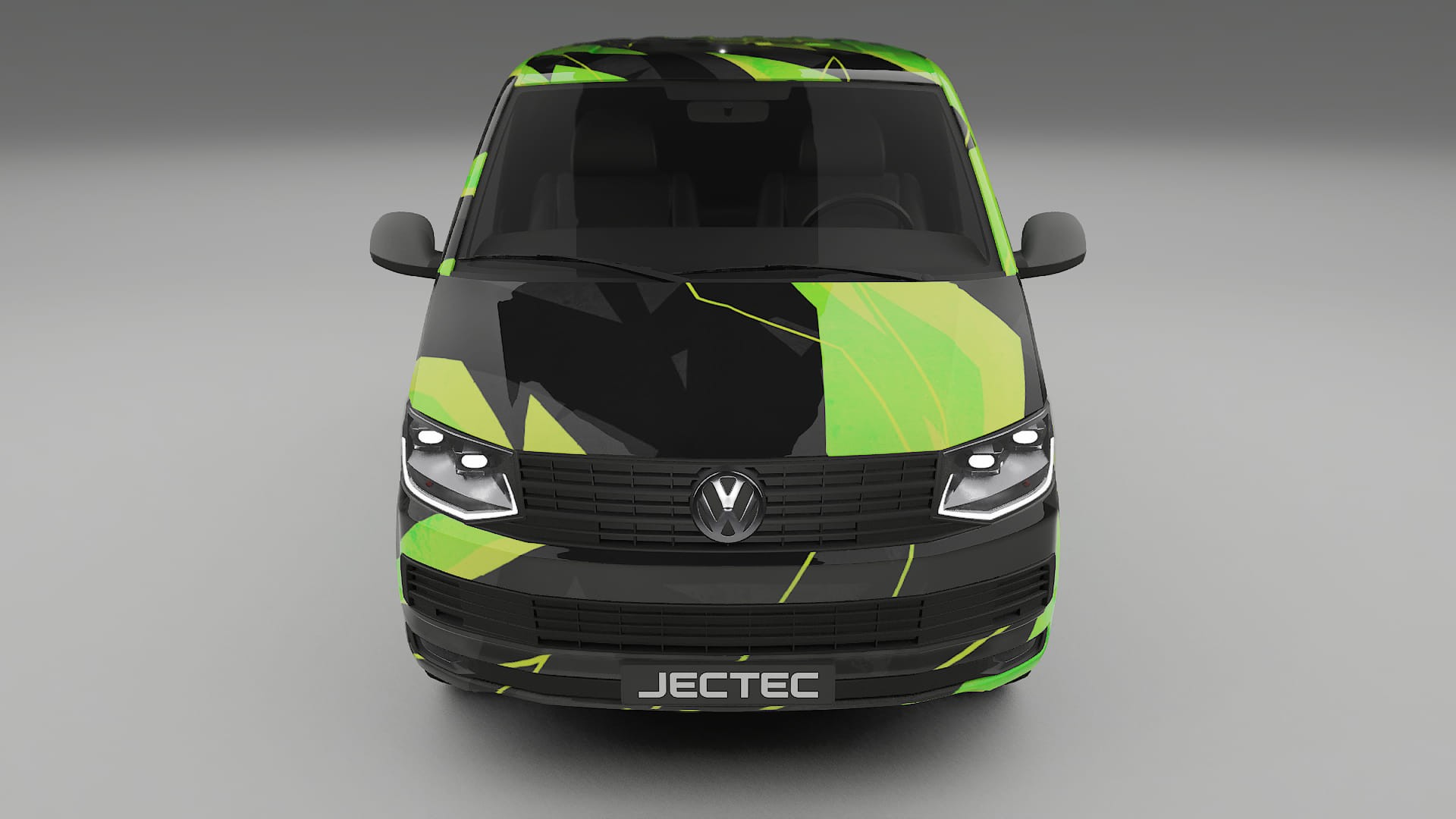 VW Transporter T6 Multivan NINJA TURTLES – Ontworpen Wrap PPF Kit van Printbaar Polyurethaanfolie