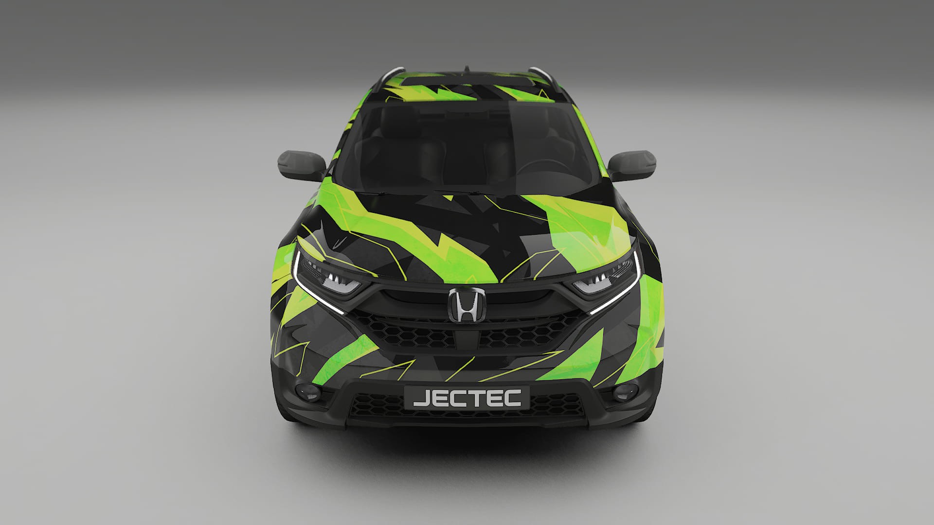 Honda CRV Touring prefacelift pre-LCI NINJA TURTLES – Ontworpen Wrap PPF Kit van Printbaar Polyurethaanfolie