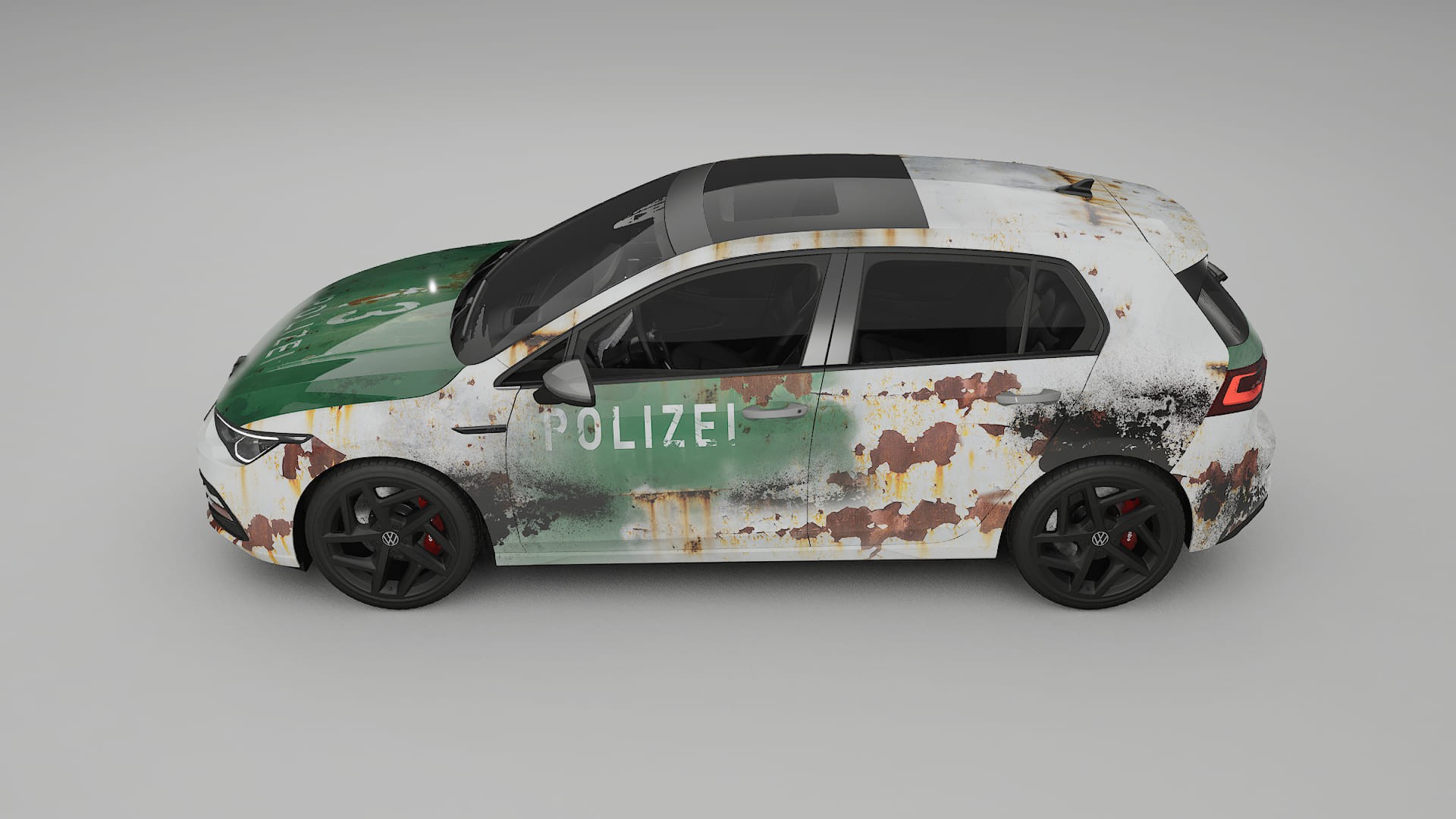 VW Golf Mk8 COBRA 11 – Ontworpen Wrap PPF Kit van Printbaar Polyurethaanfolie