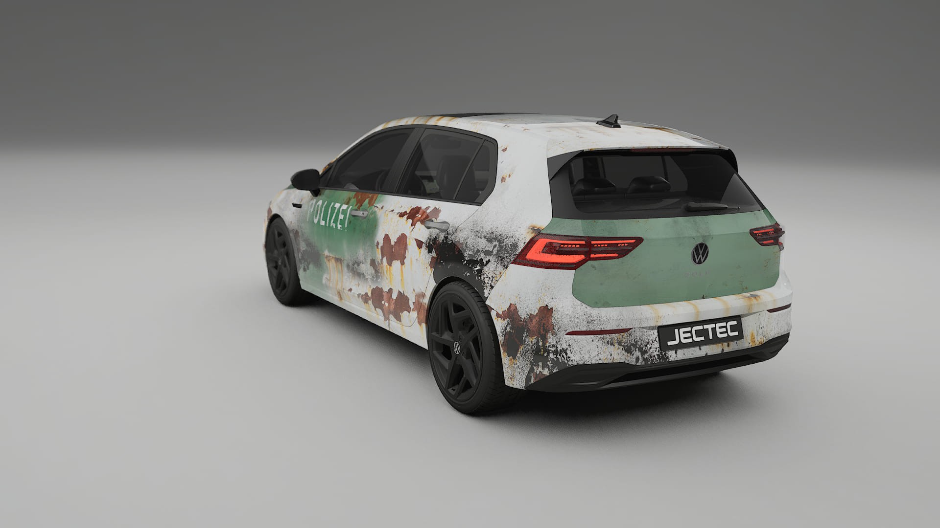 VW Golf Mk8 COBRA 11 – Ontworpen Wrap PPF Kit van Printbaar Polyurethaanfolie