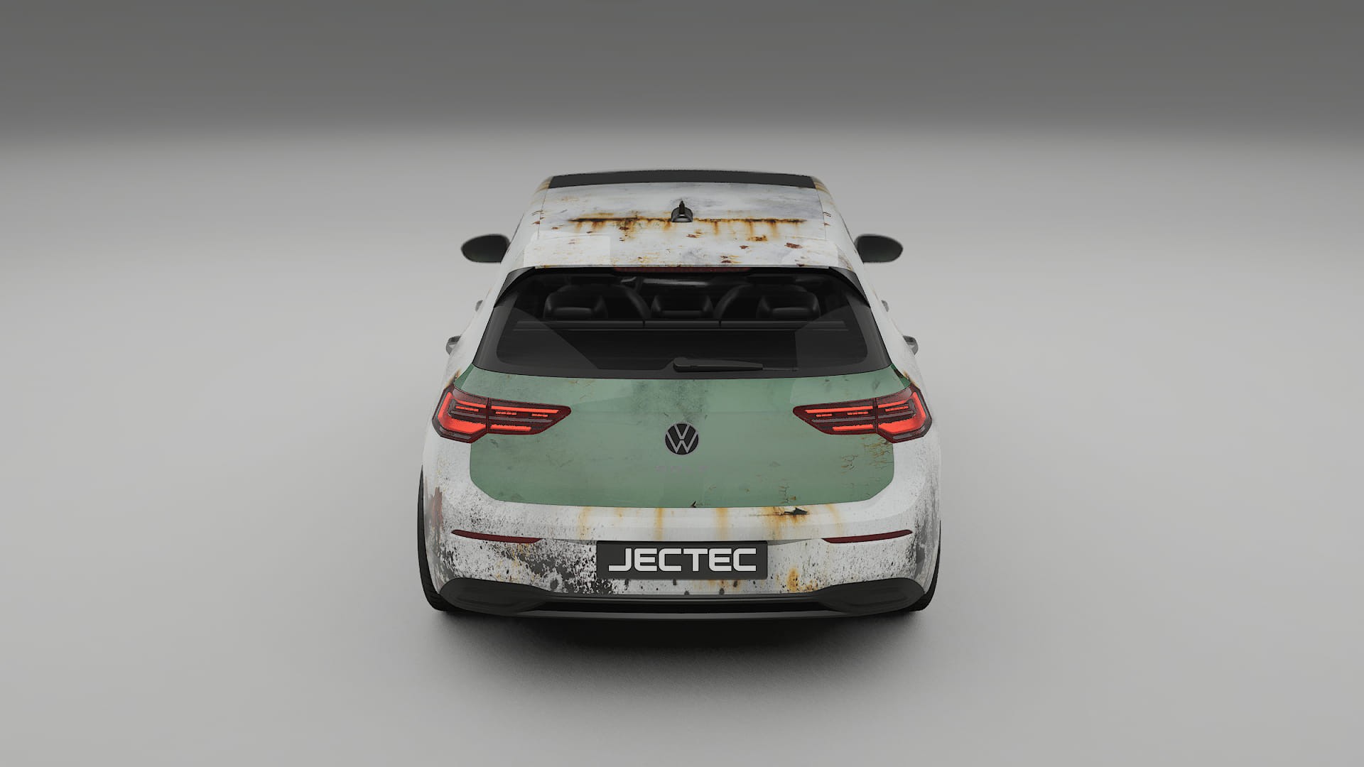 VW Golf Mk8 COBRA 11 – Ontworpen Wrap PPF Kit van Printbaar Polyurethaanfolie