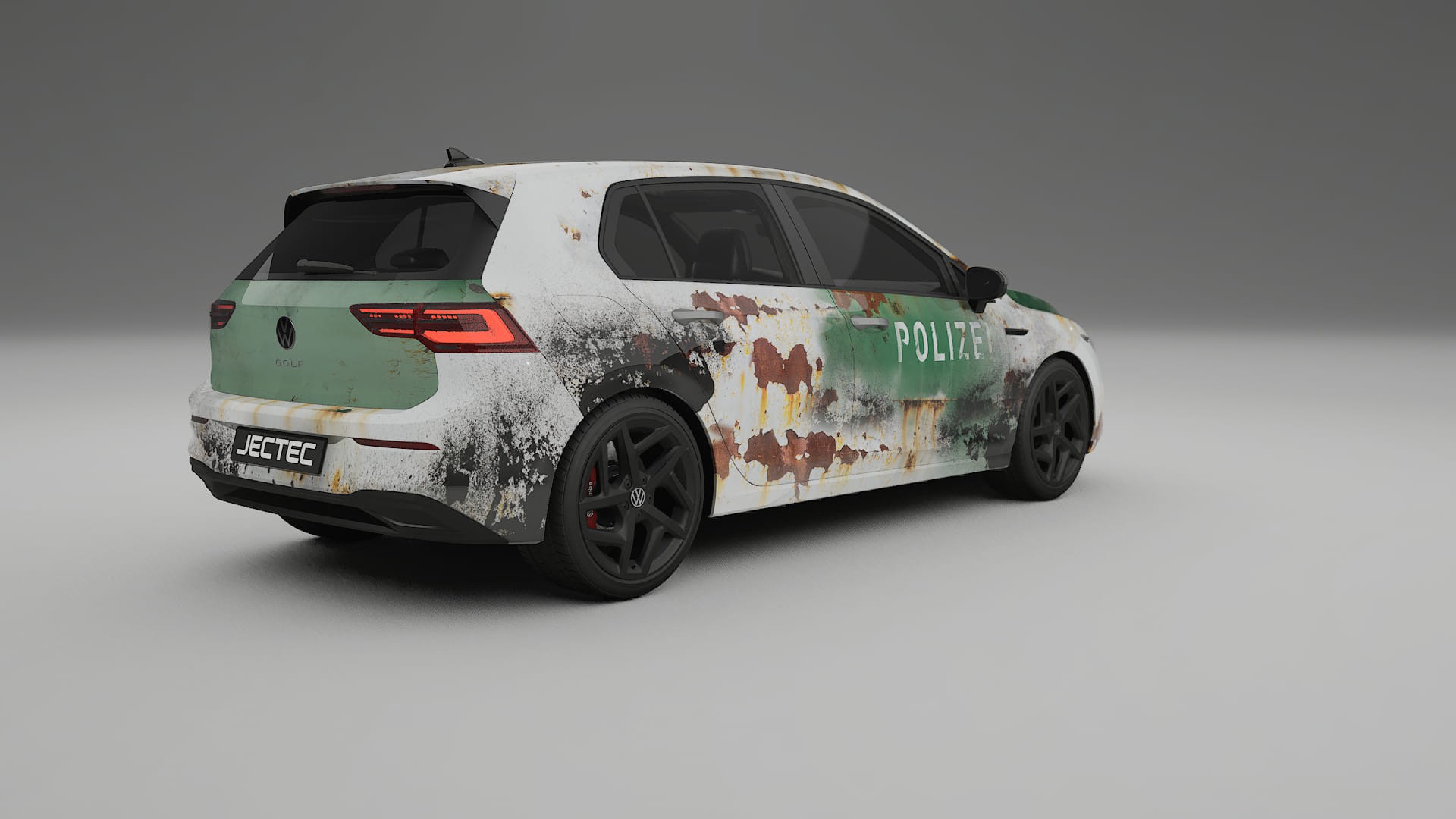 VW Golf Mk8 COBRA 11 – Ontworpen Wrap PPF Kit van Printbaar Polyurethaanfolie