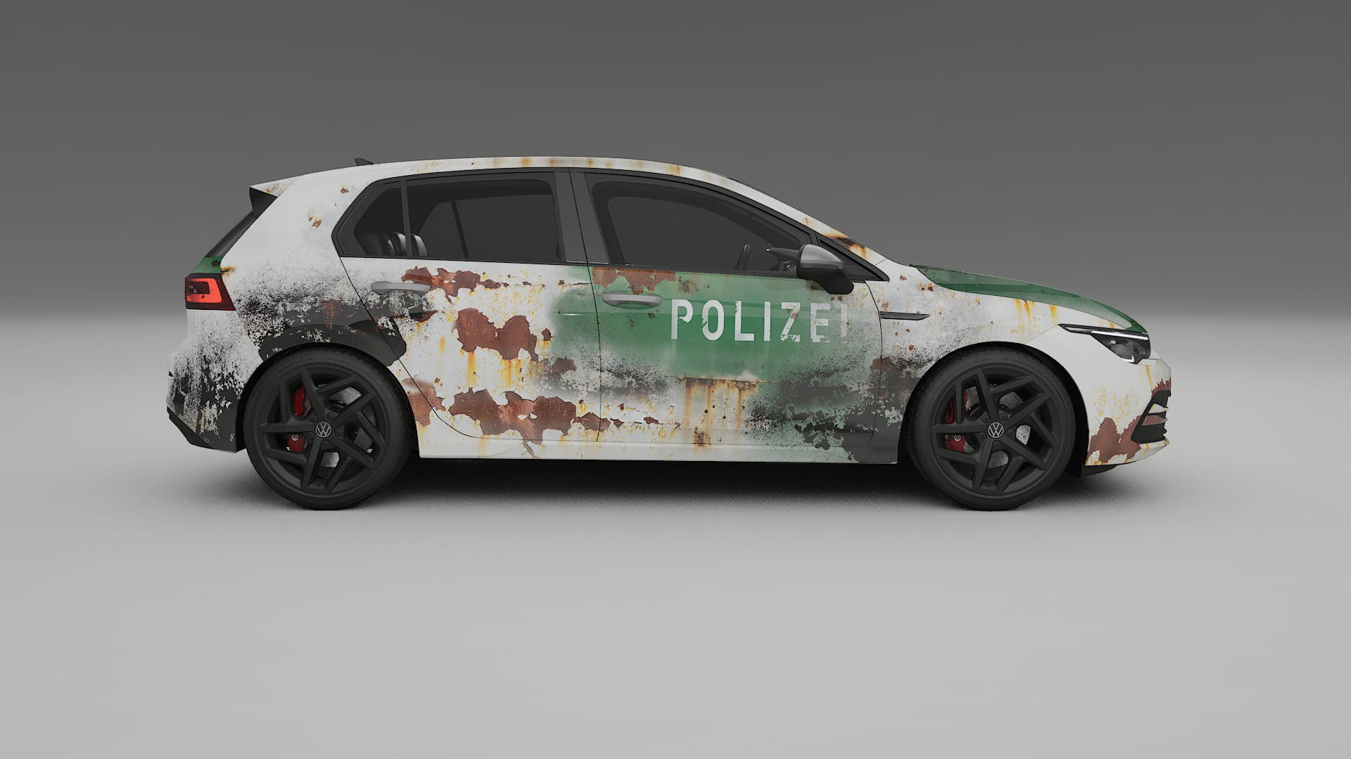 VW Golf Mk8 COBRA 11 – Ontworpen Wrap PPF Kit van Printbaar Polyurethaanfolie
