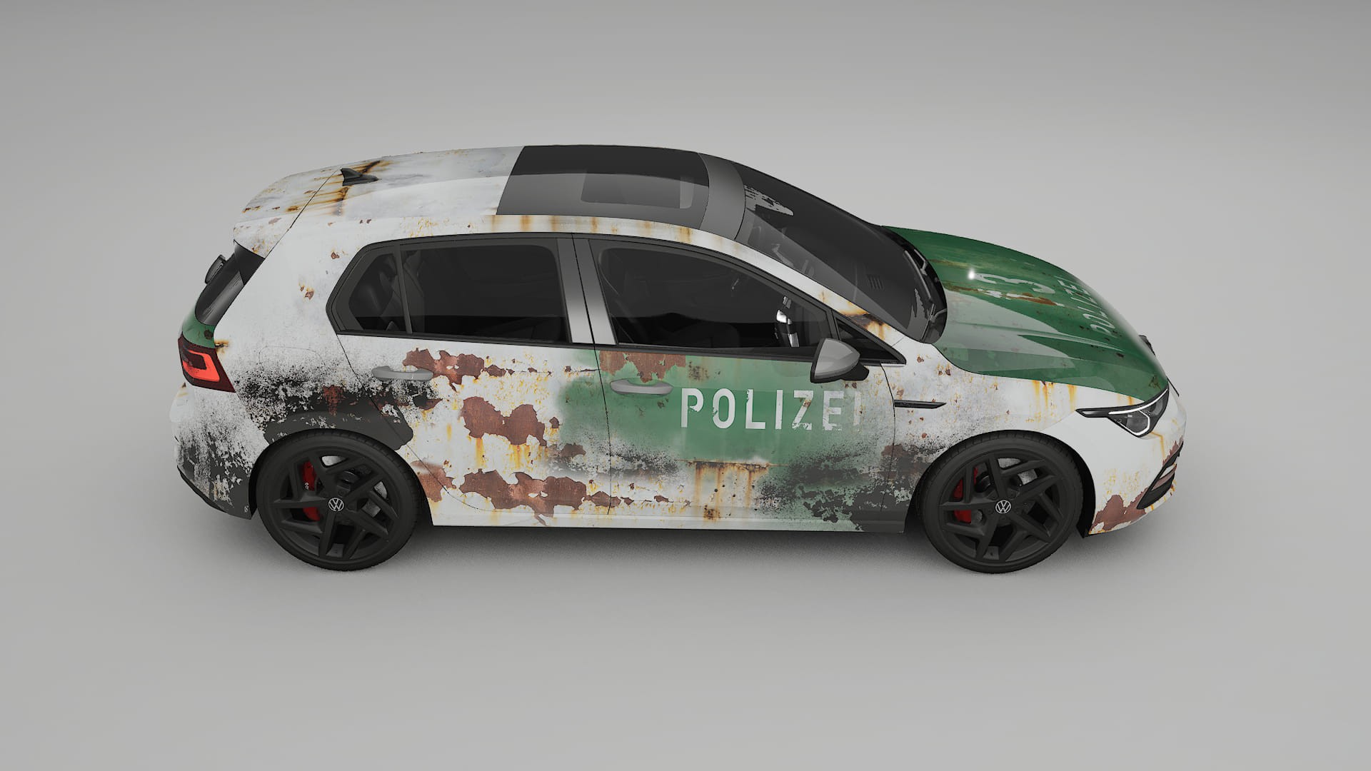 VW Golf Mk8 COBRA 11 – Ontworpen Wrap PPF Kit van Printbaar Polyurethaanfolie