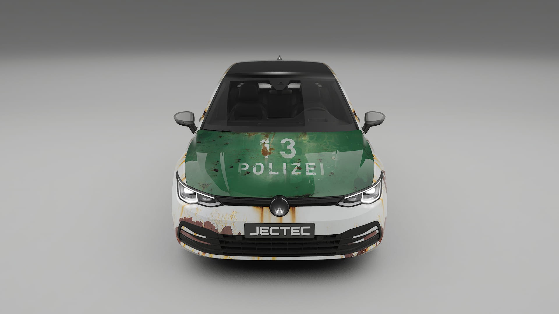 VW Golf Mk8 COBRA 11 – Ontworpen Wrap PPF Kit van Printbaar Polyurethaanfolie