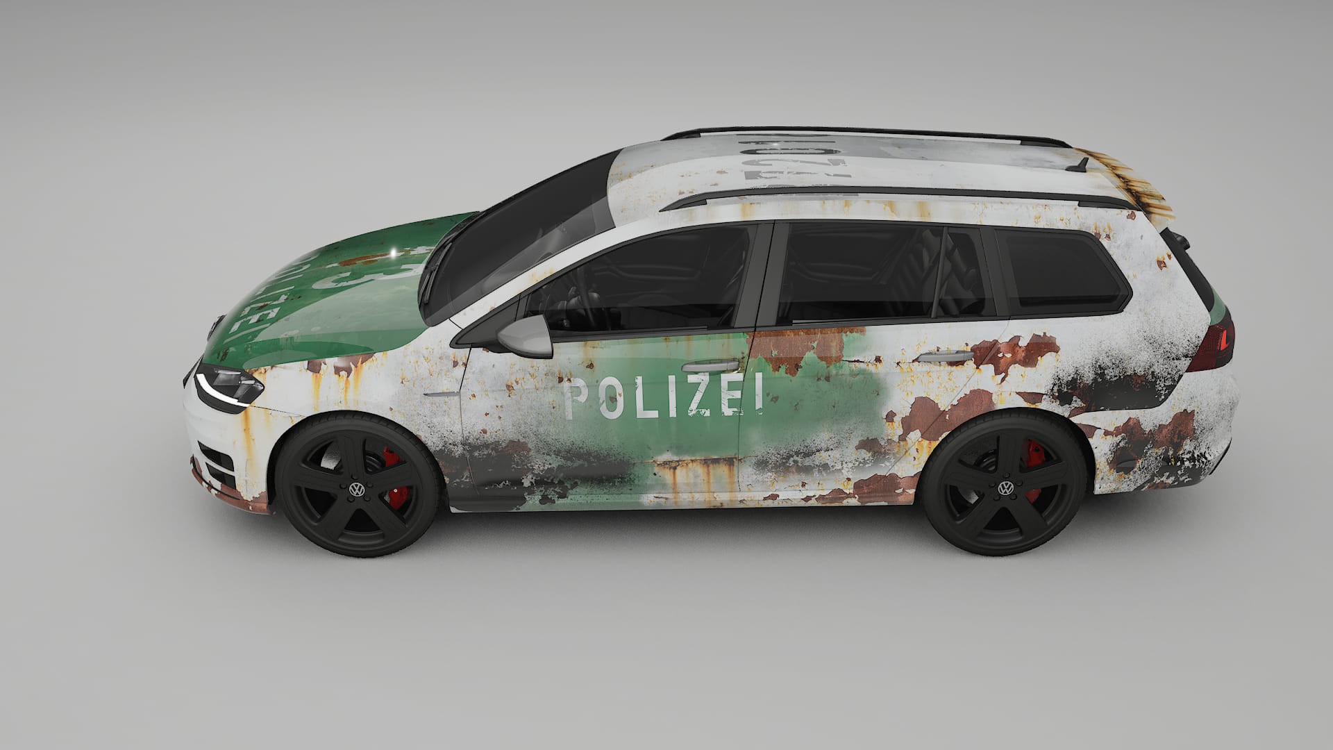 VW Golf Variant Mk7 COBRA 11 – Ontworpen Wrap PPF Kit van Printbaar Polyurethaanfolie
