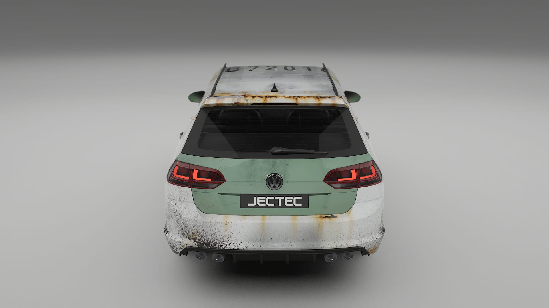 VW Golf Variant Mk7 COBRA 11 – Ontworpen Wrap PPF Kit van Printbaar Polyurethaanfolie