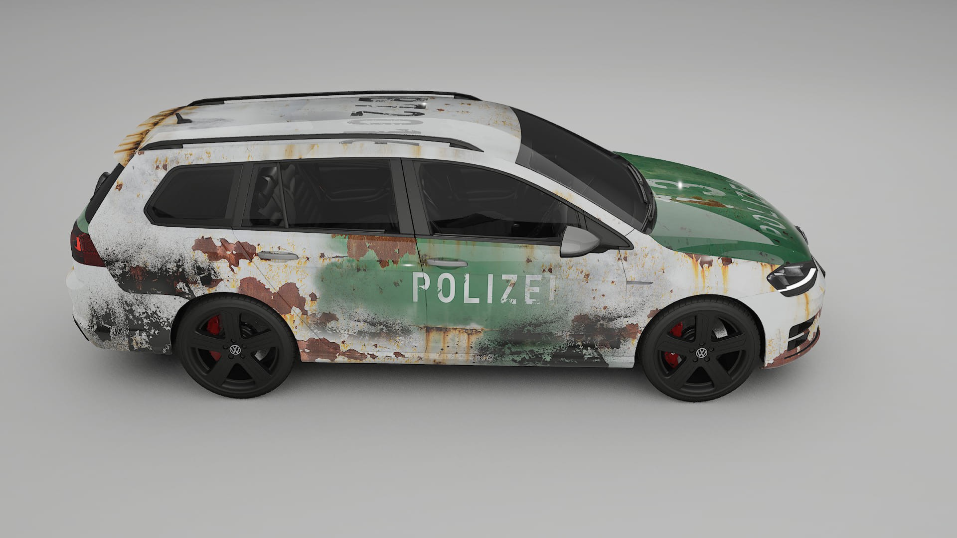 VW Golf Variant Mk7 COBRA 11 – Ontworpen Wrap PPF Kit van Printbaar Polyurethaanfolie