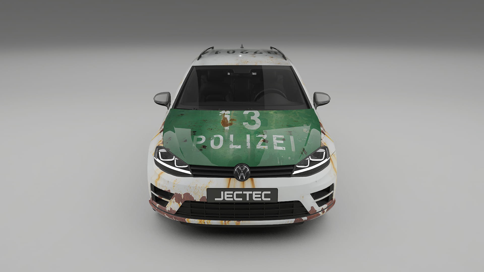 VW Golf Variant Mk7 COBRA 11 – Ontworpen Wrap PPF Kit van Printbaar Polyurethaanfolie