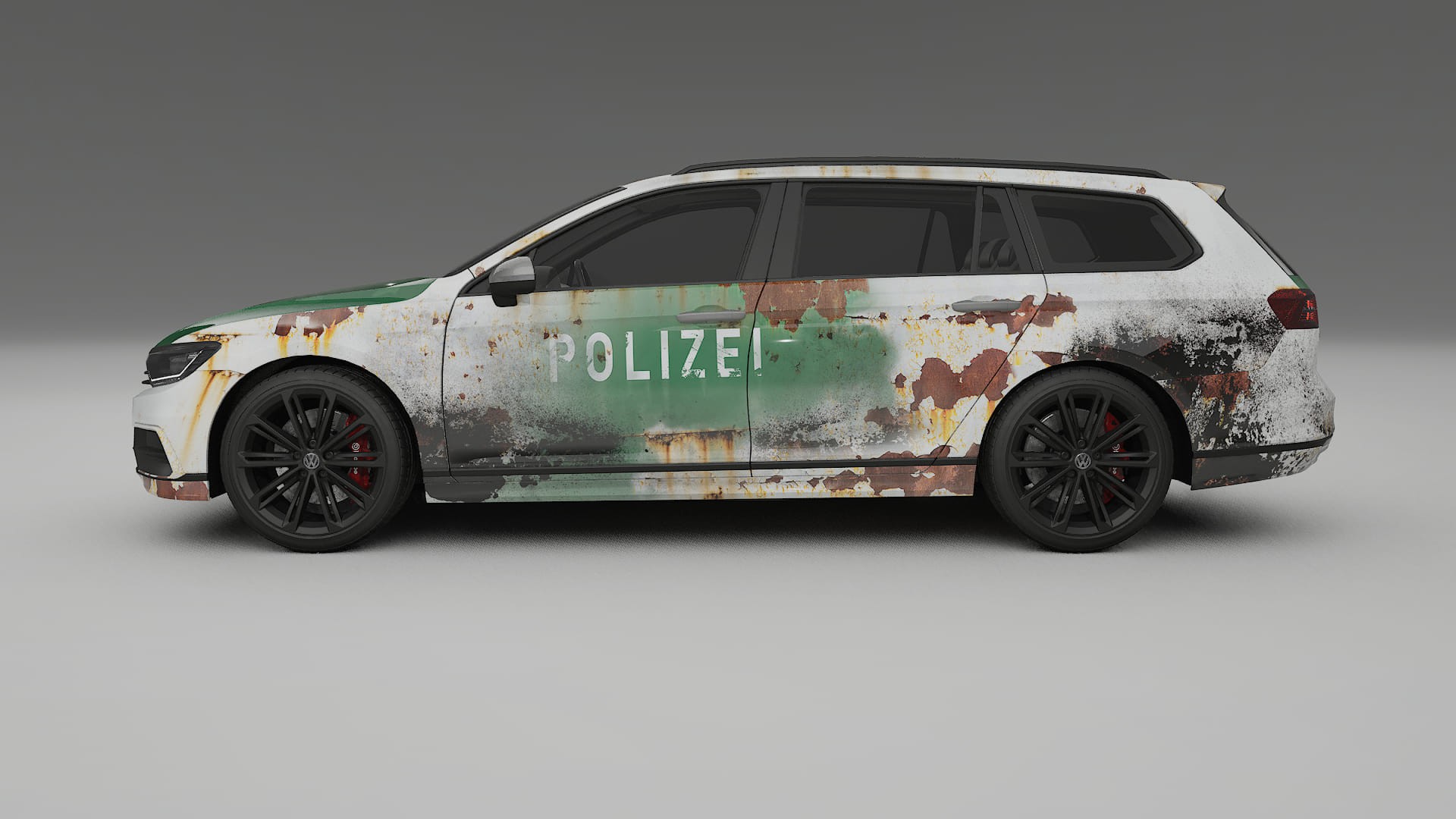 VW Passat VariantR B8 COBRA 11 – Ontworpen Wrap PPF Kit van Printbaar Polyurethaanfolie