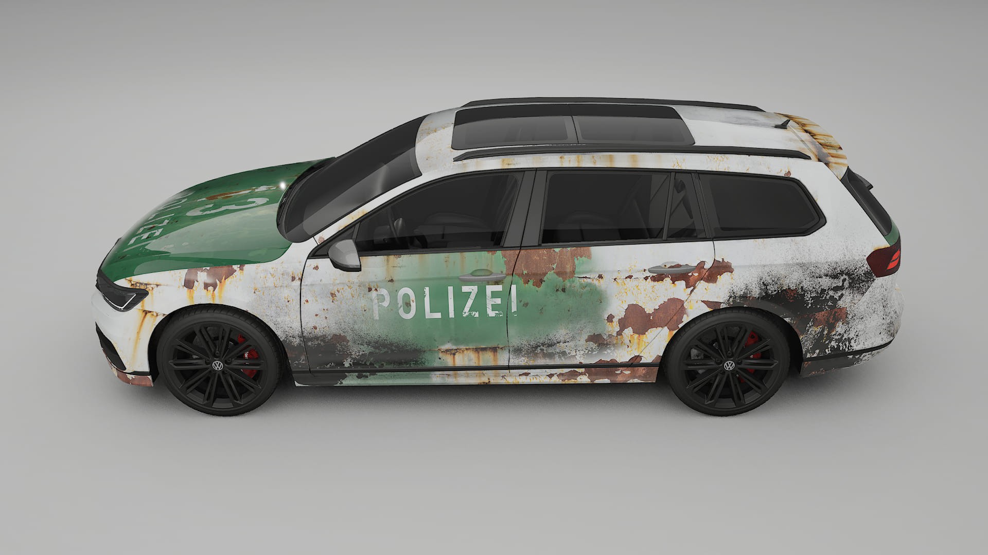 VW Passat VariantR B8 COBRA 11 – Ontworpen Wrap PPF Kit van Printbaar Polyurethaanfolie