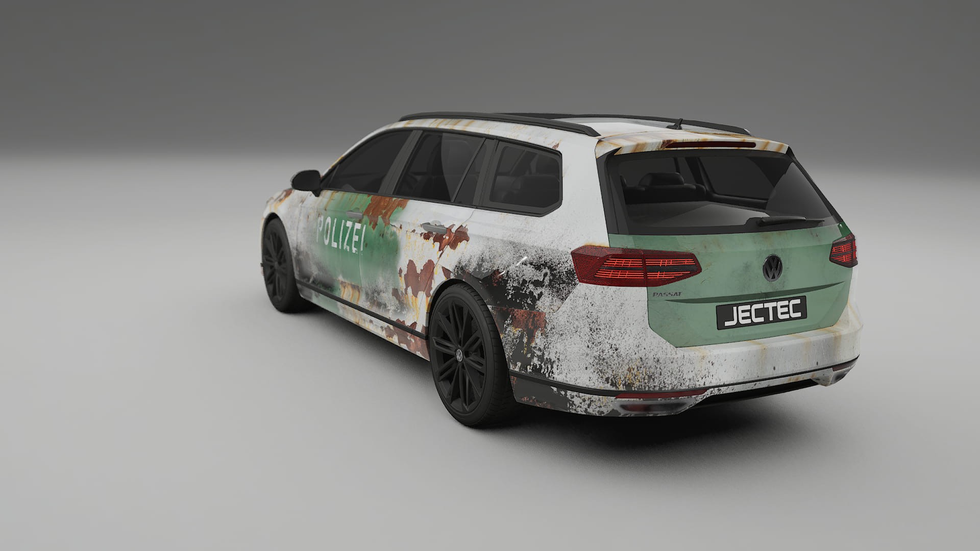 VW Passat VariantR B8 COBRA 11 – Ontworpen Wrap PPF Kit van Printbaar Polyurethaanfolie