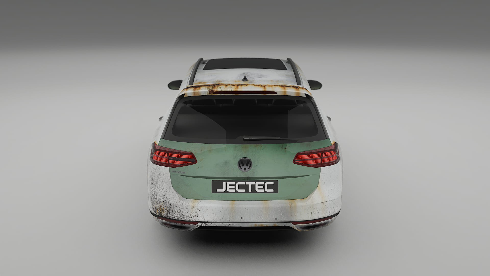 VW Passat VariantR B8 COBRA 11 – Ontworpen Wrap PPF Kit van Printbaar Polyurethaanfolie